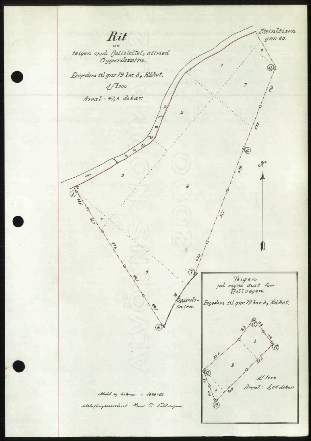 Romsdal sorenskriveri, AV/SAT-A-4149/1/2/2C: Mortgage book no. A32, 1950-1950, Diary no: : 884/1950