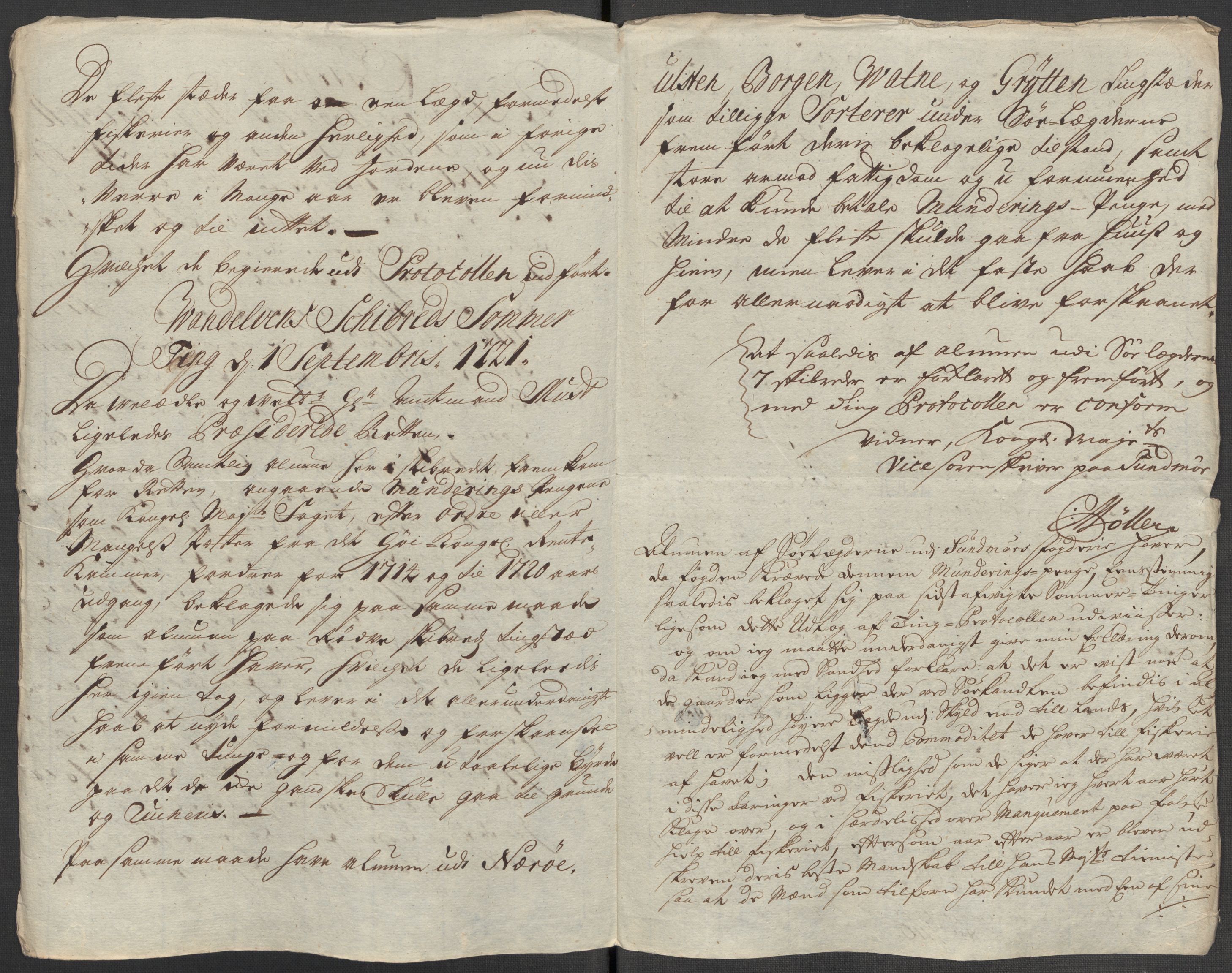 Rentekammeret inntil 1814, Reviderte regnskaper, Fogderegnskap, AV/RA-EA-4092/R54/L3568: Fogderegnskap Sunnmøre, 1716, p. 156