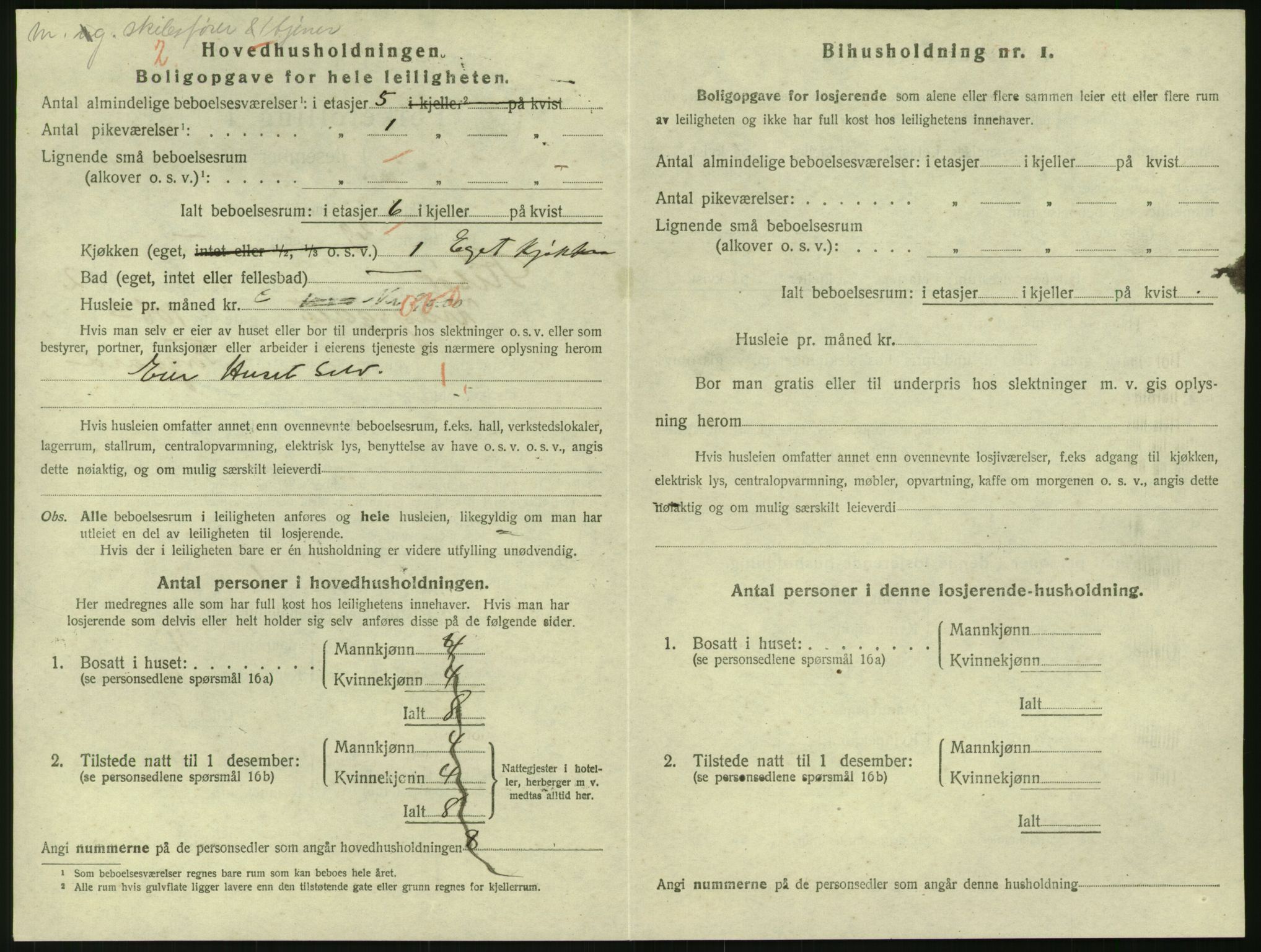 SAK, 1920 census for Risør, 1920, p. 2020