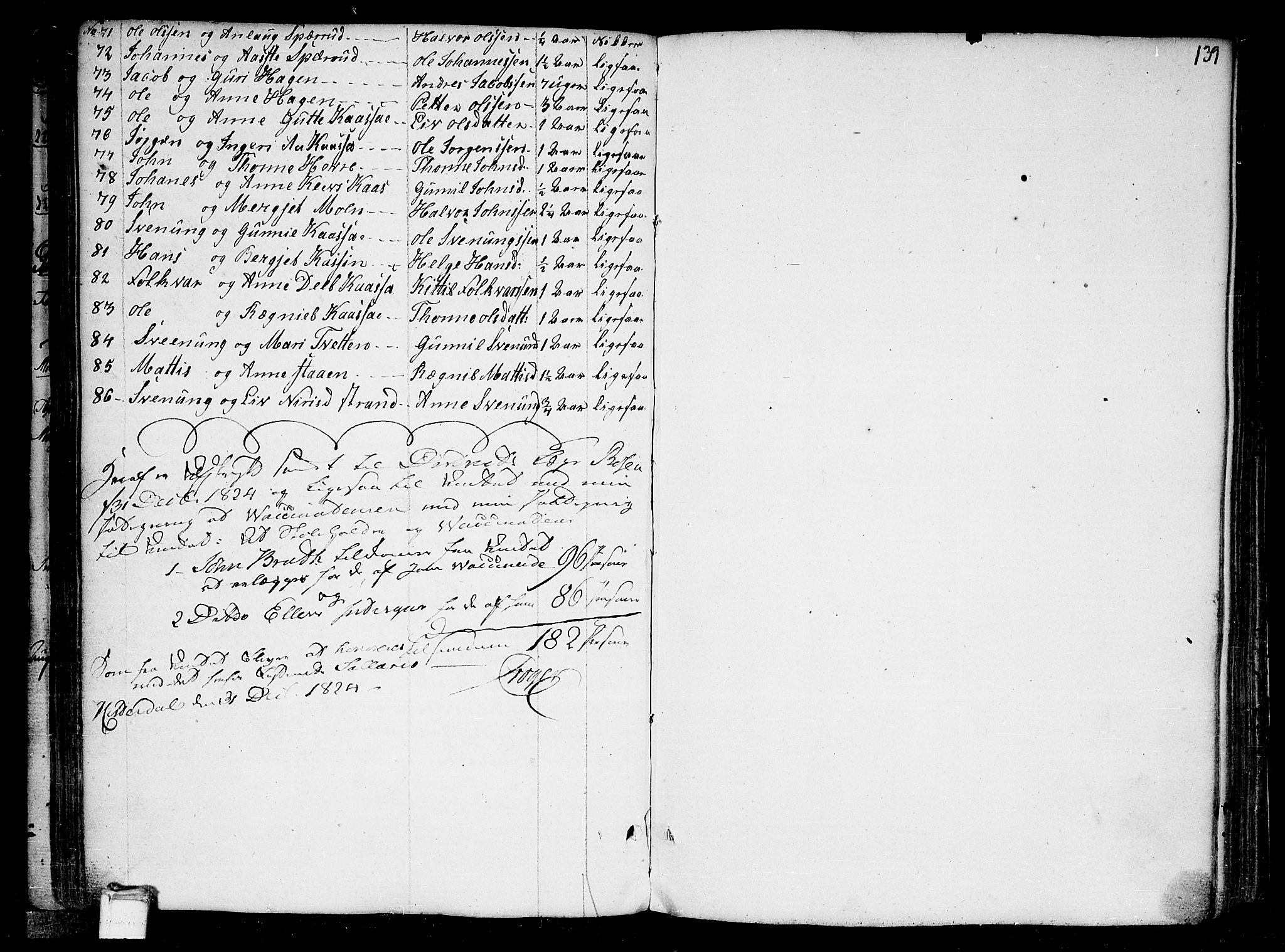 Heddal kirkebøker, AV/SAKO-A-268/F/Fa/L0004: Parish register (official) no. I 4, 1784-1814, p. 139