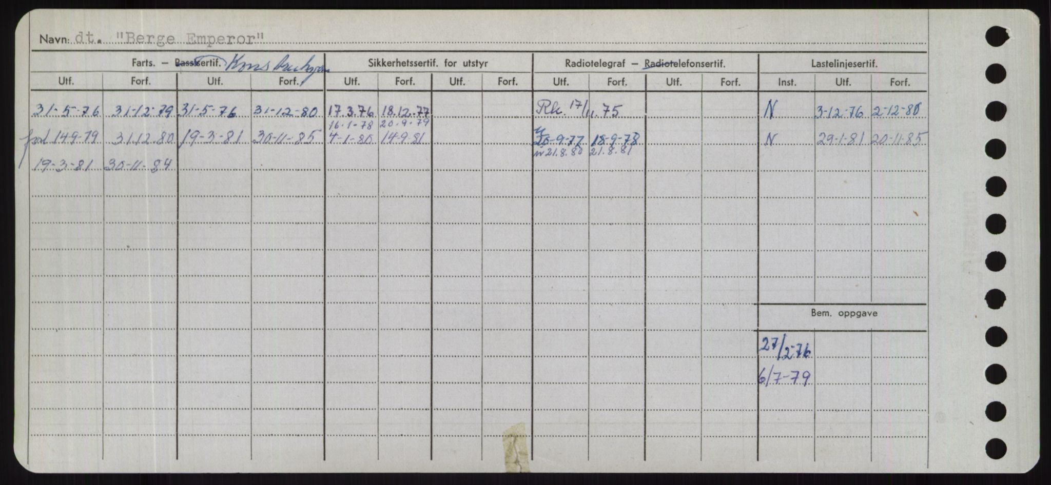 Sjøfartsdirektoratet med forløpere, Skipsmålingen, RA/S-1627/H/Hd/L0003: Fartøy, B-Bev, p. 692