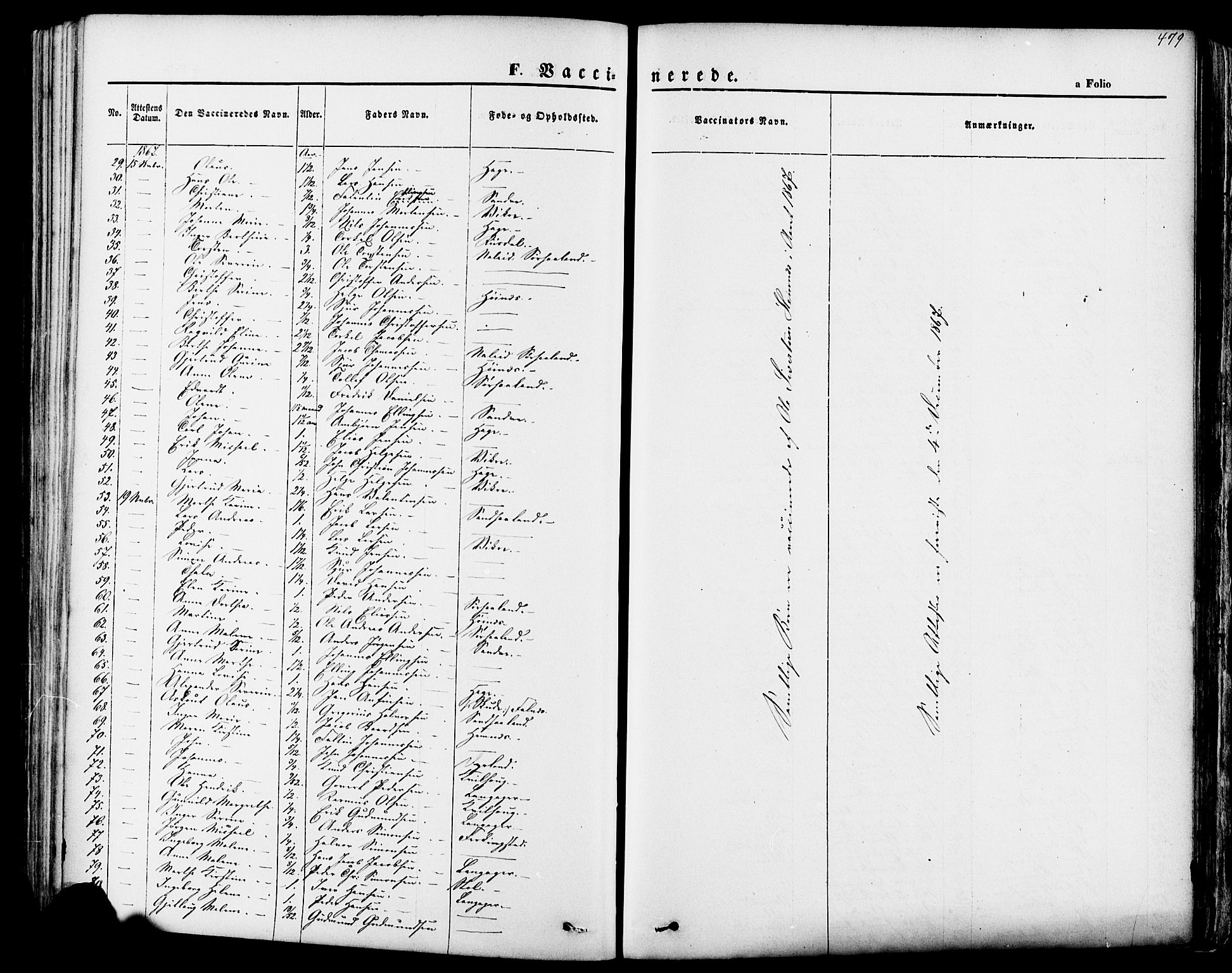 Skudenes sokneprestkontor, AV/SAST-A -101849/H/Ha/Haa/L0006: Parish register (official) no. A 4, 1864-1881, p. 479