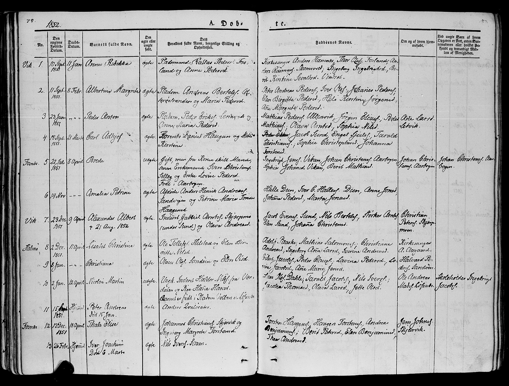 Ministerialprotokoller, klokkerbøker og fødselsregistre - Nord-Trøndelag, SAT/A-1458/773/L0614: Parish register (official) no. 773A05, 1831-1856, p. 78