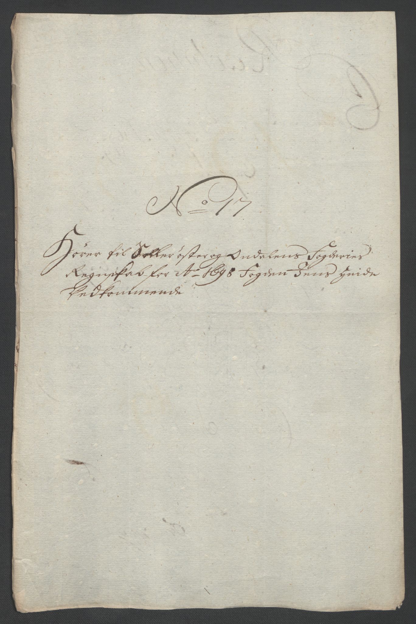Rentekammeret inntil 1814, Reviderte regnskaper, Fogderegnskap, RA/EA-4092/R13/L0836: Fogderegnskap Solør, Odal og Østerdal, 1698, p. 233