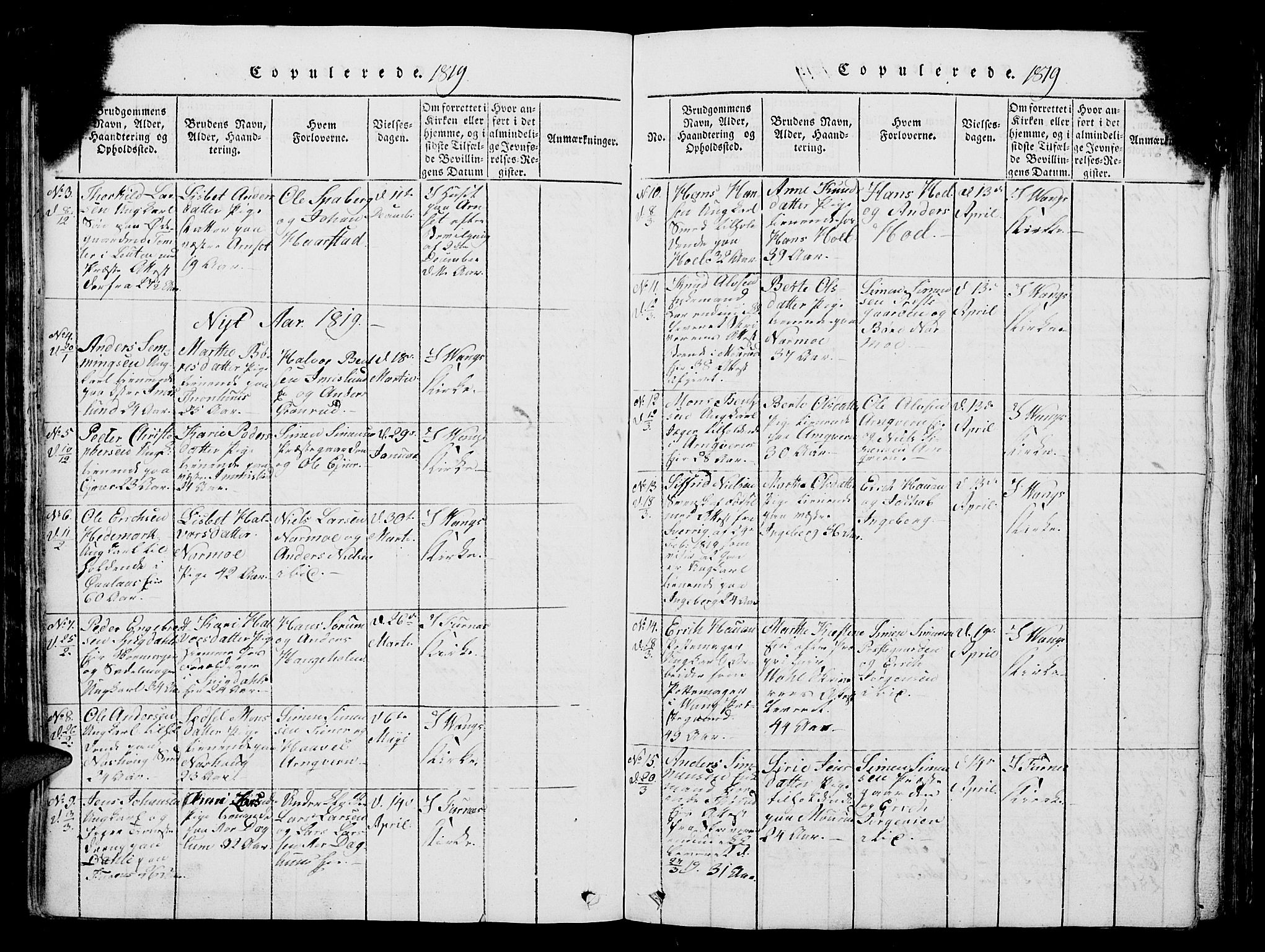 Vang prestekontor, Hedmark, AV/SAH-PREST-008/H/Ha/Hab/L0004: Parish register (copy) no. 4, 1813-1827, p. 429-430