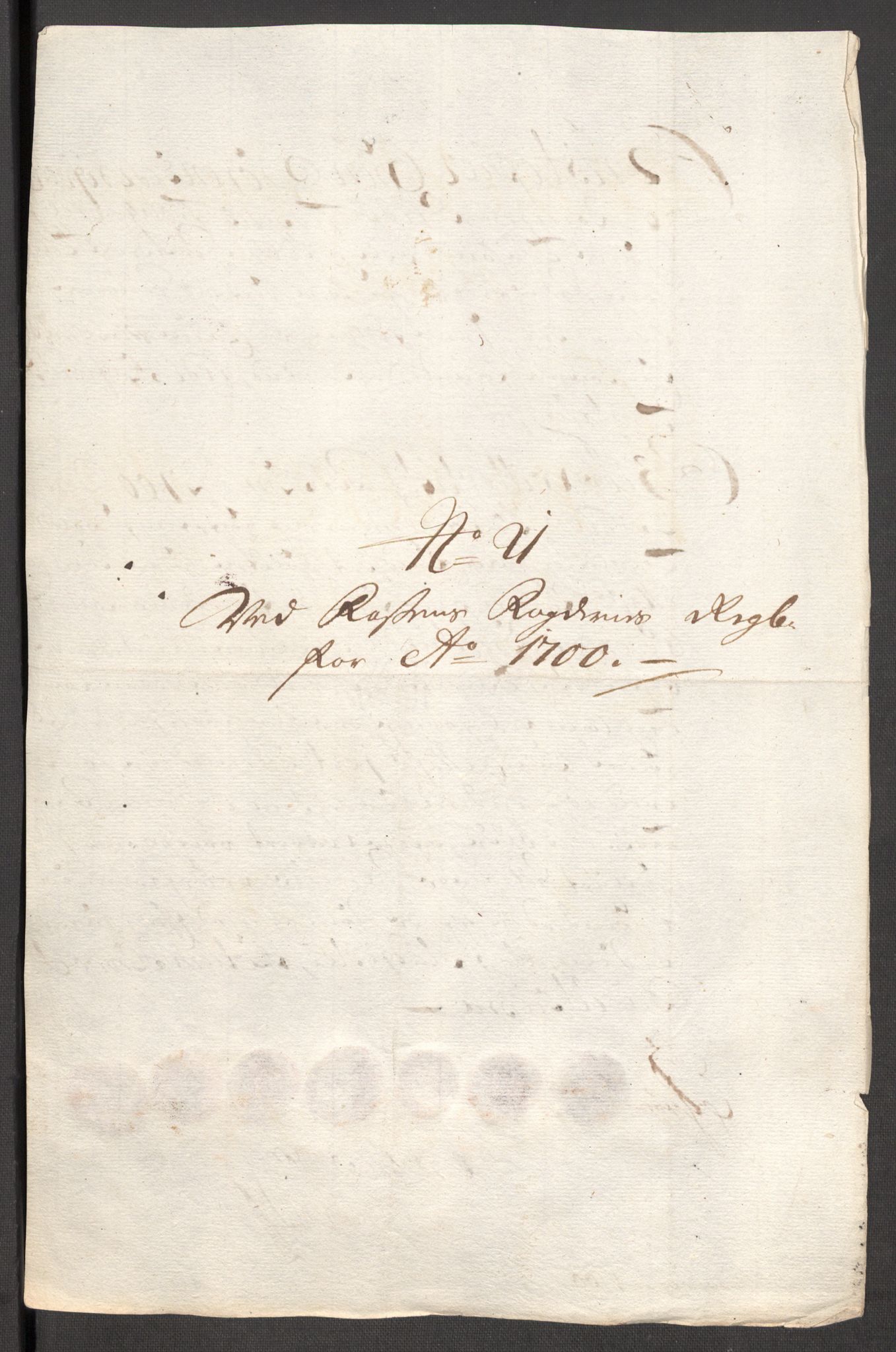 Rentekammeret inntil 1814, Reviderte regnskaper, Fogderegnskap, AV/RA-EA-4092/R57/L3854: Fogderegnskap Fosen, 1700-1701, p. 164