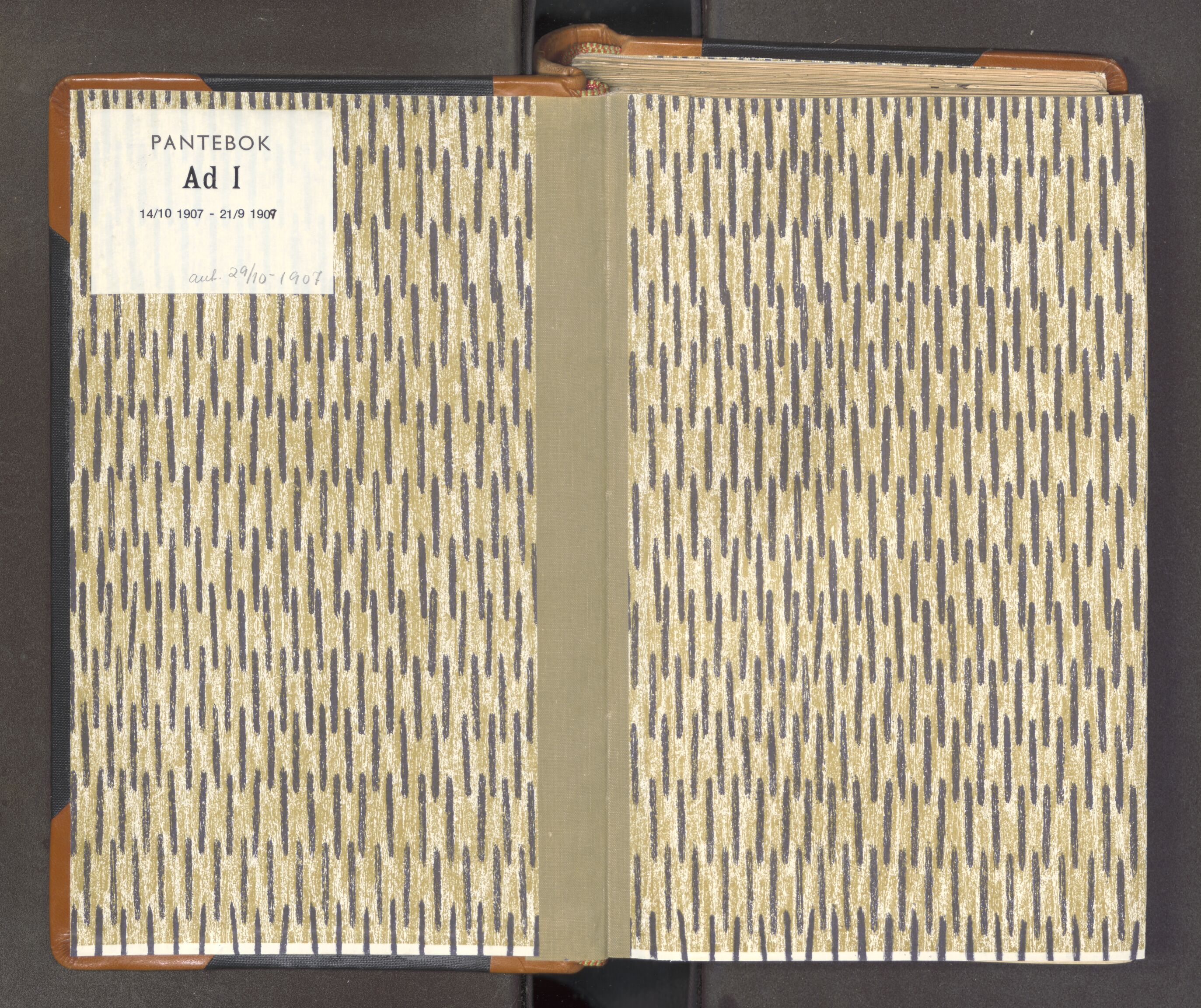 Salten sorenskriveri, AV/SAT-A-4578/1/2/2C/L0038: Mortgage book no. AdI, 1907-1908