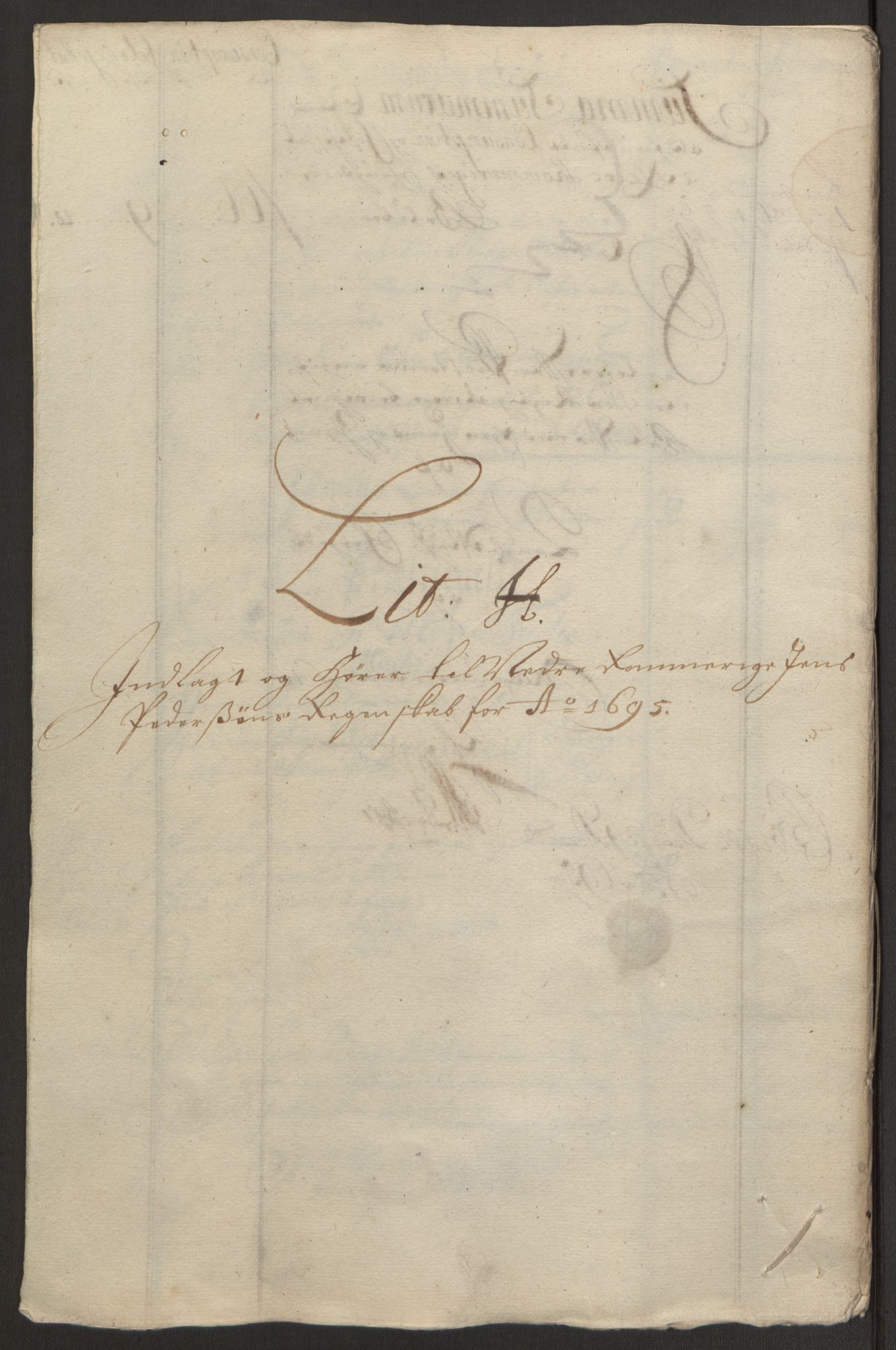 Rentekammeret inntil 1814, Reviderte regnskaper, Fogderegnskap, AV/RA-EA-4092/R11/L0579: Fogderegnskap Nedre Romerike, 1694-1695, p. 412