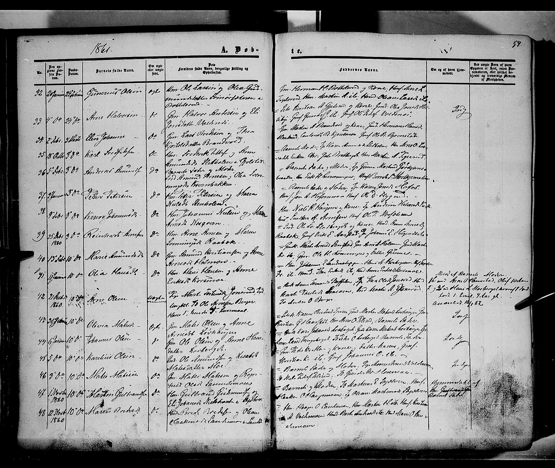 Grue prestekontor, AV/SAH-PREST-036/H/Ha/Haa/L0009: Parish register (official) no. 9, 1859-1863, p. 54