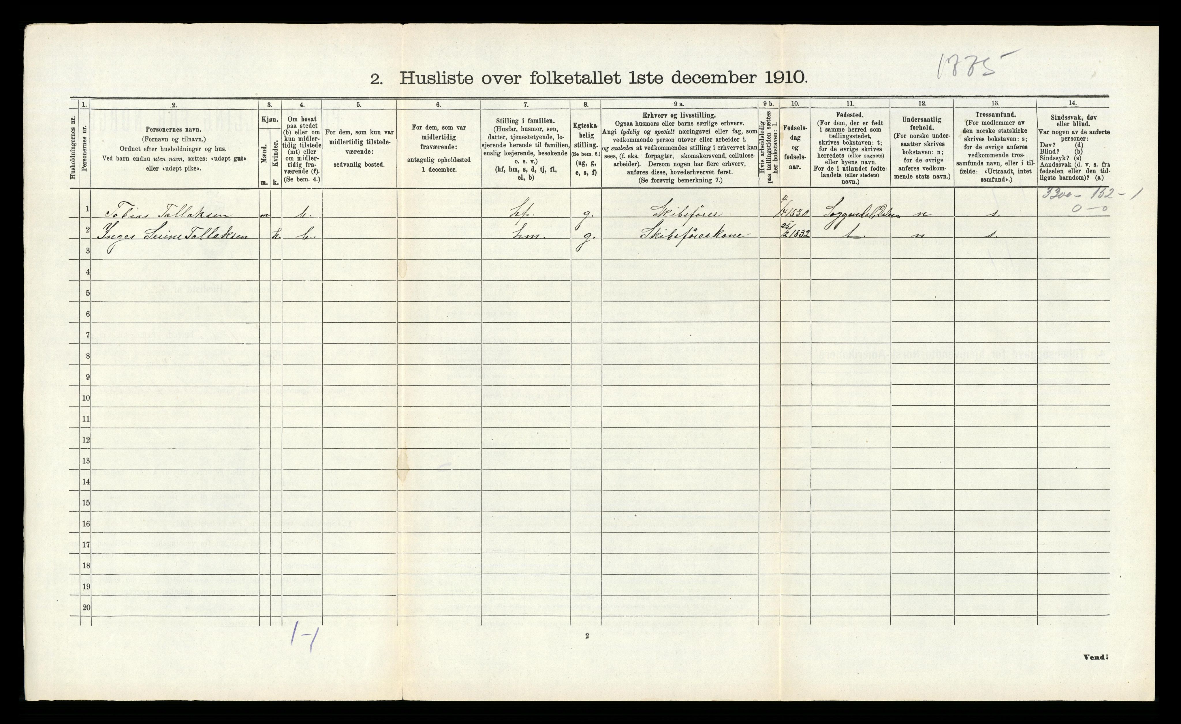 RA, 1910 census for Øyestad, 1910, p. 669