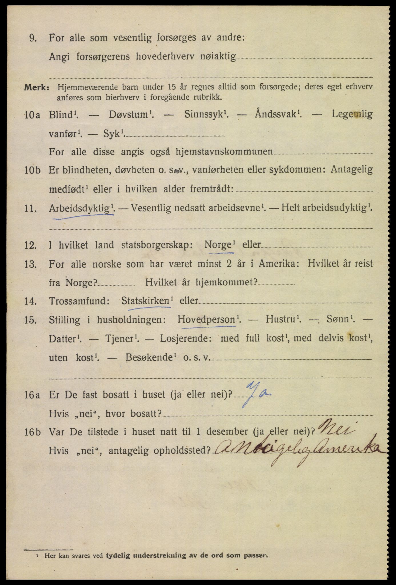 SAK, 1920 census for Kristiansand, 1920, p. 34778