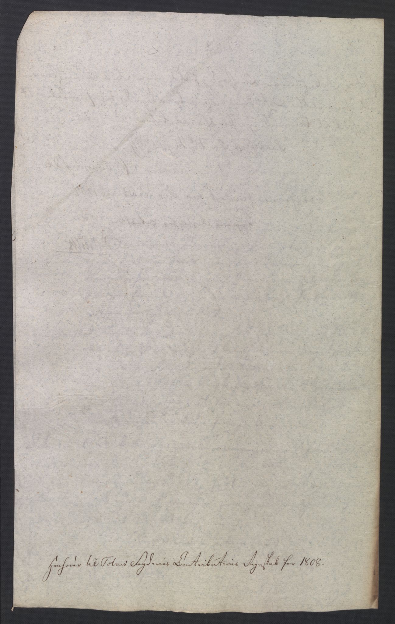 Rentekammeret inntil 1814, Reviderte regnskaper, Fogderegnskap, AV/RA-EA-4092/R19/L1396: Fogderegnskap Toten, Hadeland og Vardal, 1808, p. 147