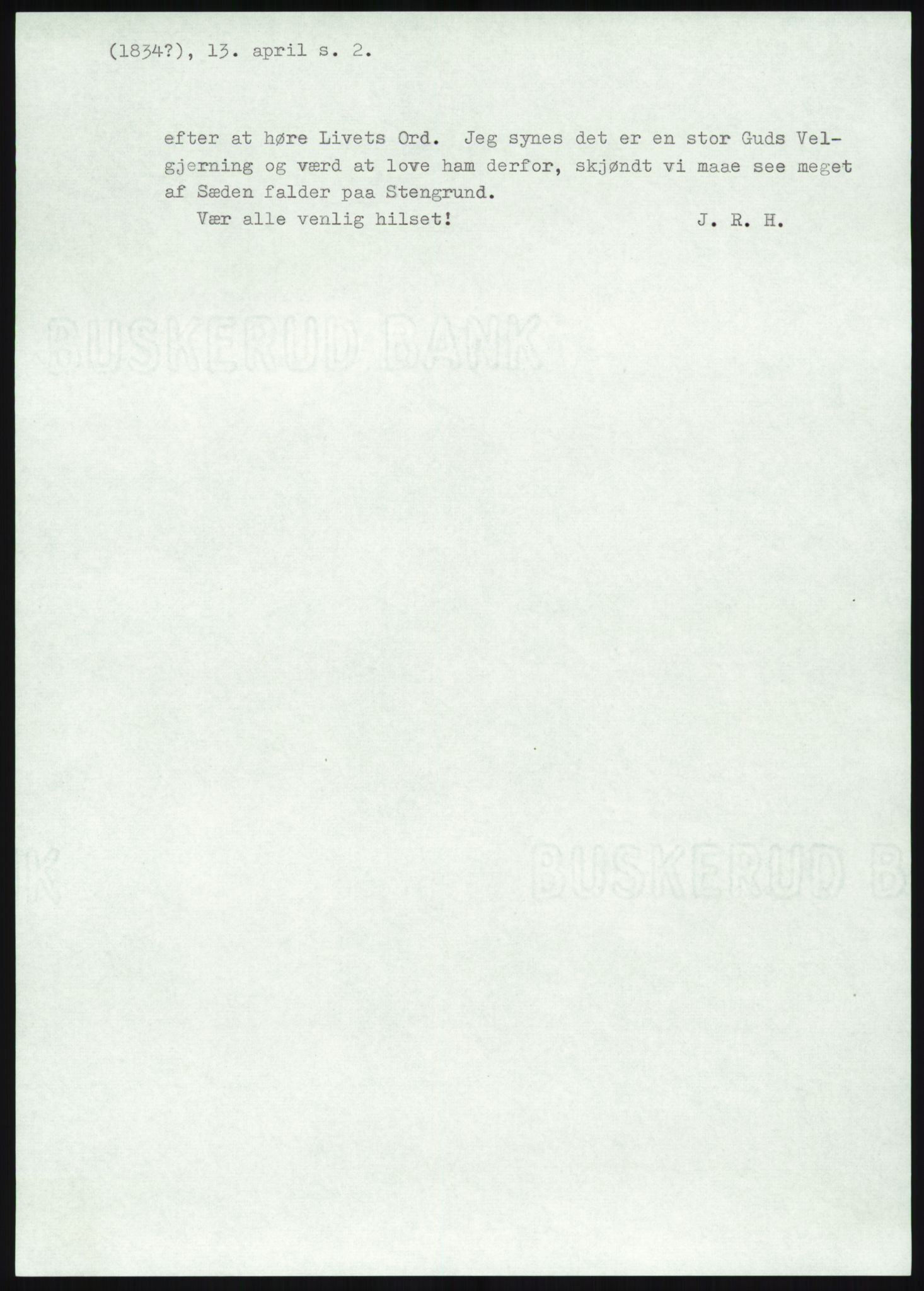 Samlinger til kildeutgivelse, Haugianerbrev, AV/RA-EA-6834/F/L0004: Haugianerbrev IV: 1827-1842, 1827-1842