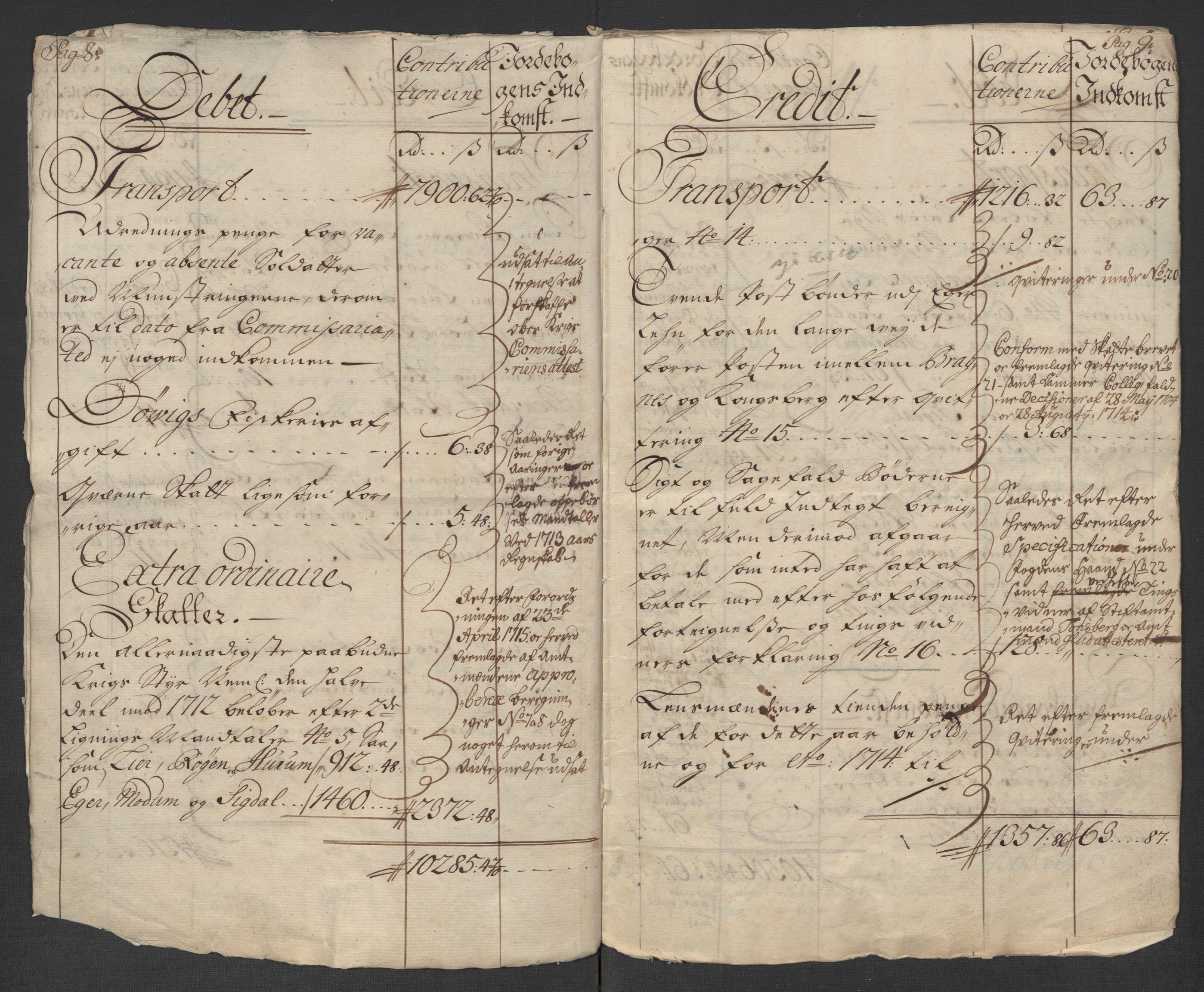 Rentekammeret inntil 1814, Reviderte regnskaper, Fogderegnskap, AV/RA-EA-4092/R31/L1710: Fogderegnskap Hurum, Røyken, Eiker, Lier og Buskerud, 1715-1716, p. 7