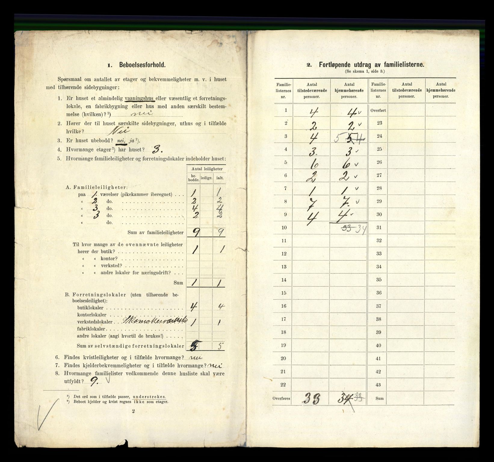 RA, 1910 census for Kristiania, 1910, p. 22390