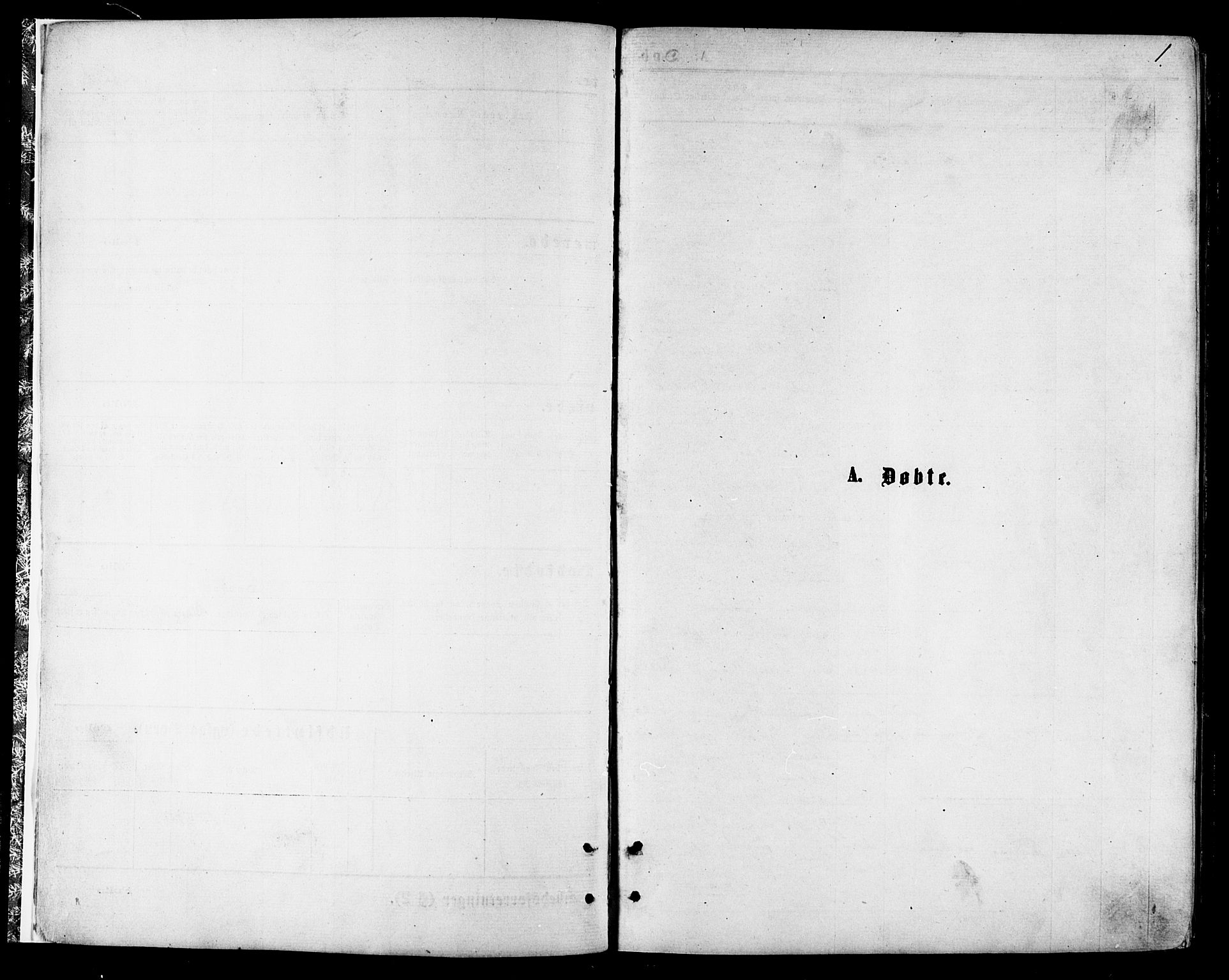 Ministerialprotokoller, klokkerbøker og fødselsregistre - Nordland, SAT/A-1459/846/L0645: Parish register (official) no. 846A03, 1872-1886, p. 1
