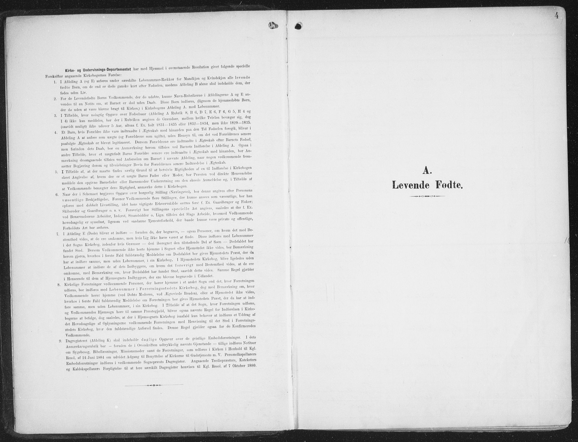 Alta sokneprestkontor, AV/SATØ-S-1338/H/Ha/L0005.kirke: Parish register (official) no. 5, 1904-1918, p. 4