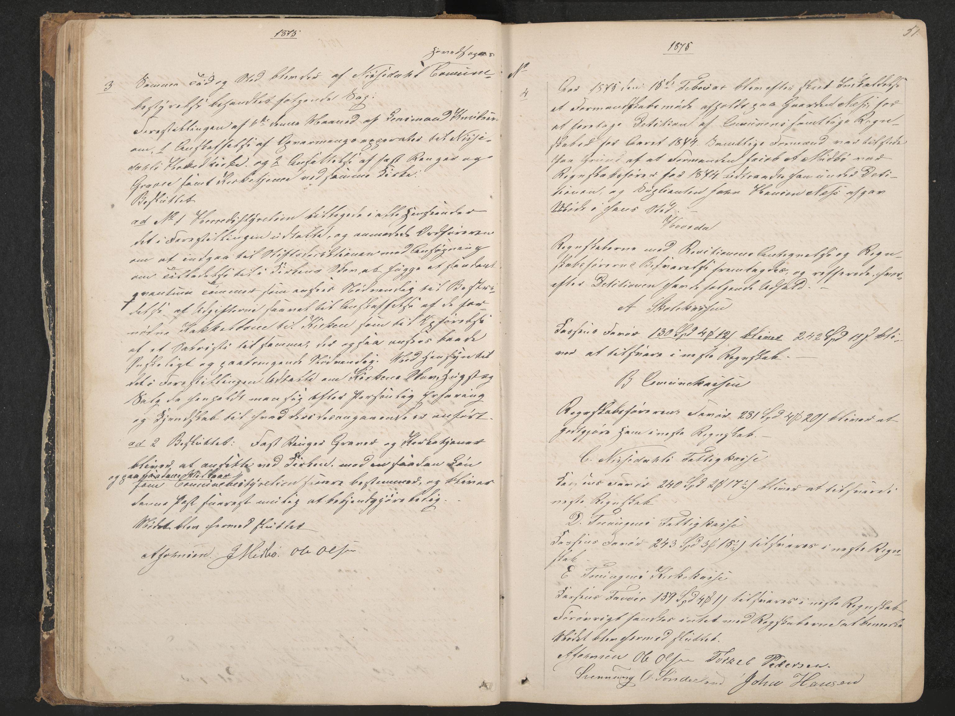 Nissedal formannskap og sentraladministrasjon, IKAK/0830021-1/A/L0002: Møtebok, 1870-1892, p. 51