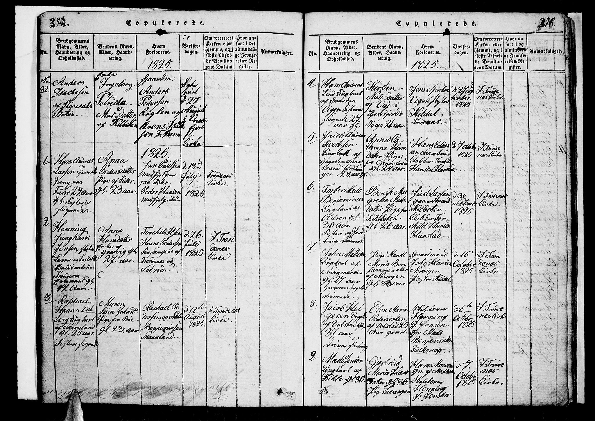 Trondenes sokneprestkontor, SATØ/S-1319/H/Hb/L0003klokker: Parish register (copy) no. 3, 1820-1834, p. 377-378