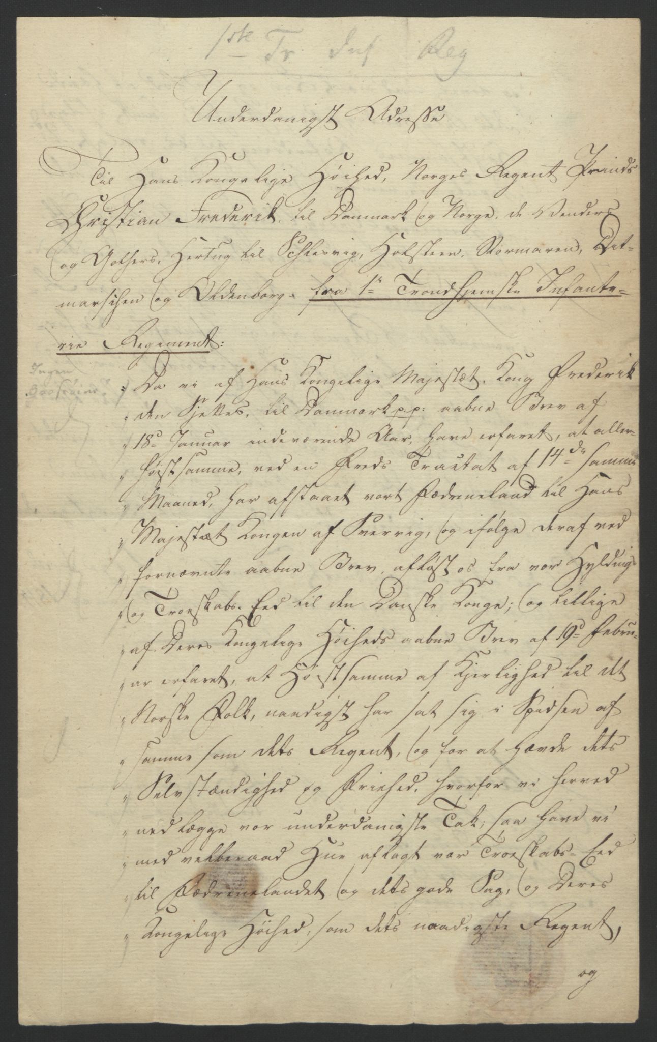 Statsrådssekretariatet, RA/S-1001/D/Db/L0007: Fullmakter for Eidsvollsrepresentantene i 1814. , 1814, p. 118