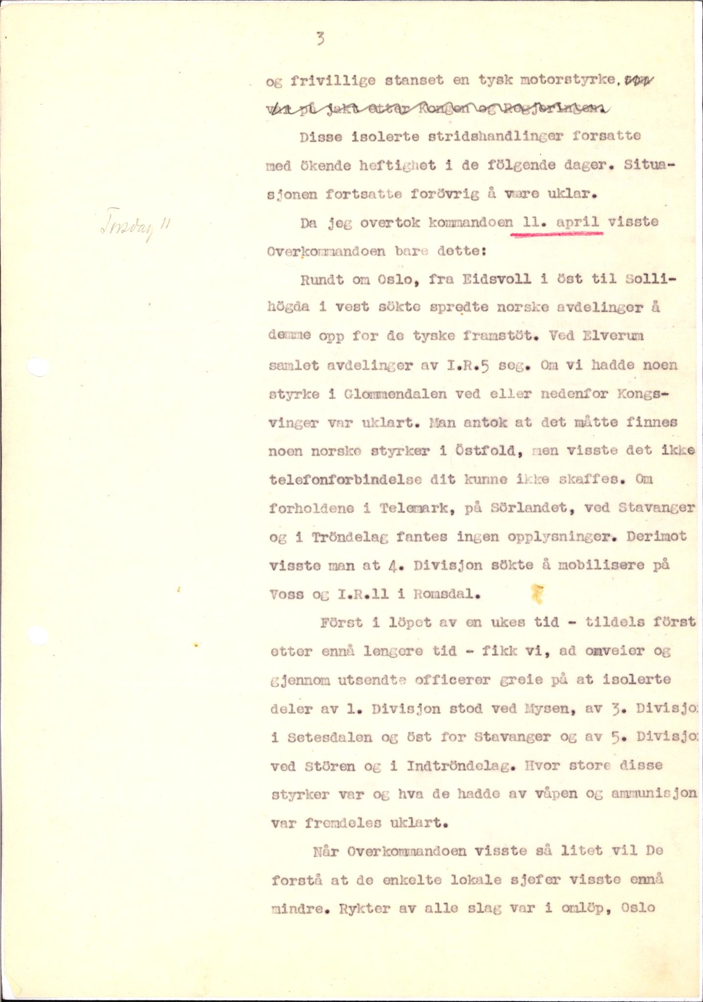 Forsvaret, Forsvarets krigshistoriske avdeling, AV/RA-RAFA-2017/Y/Yf/L0198: II-C-11-2100  -  Kapitulasjonen i 1940, 1940, p. 16