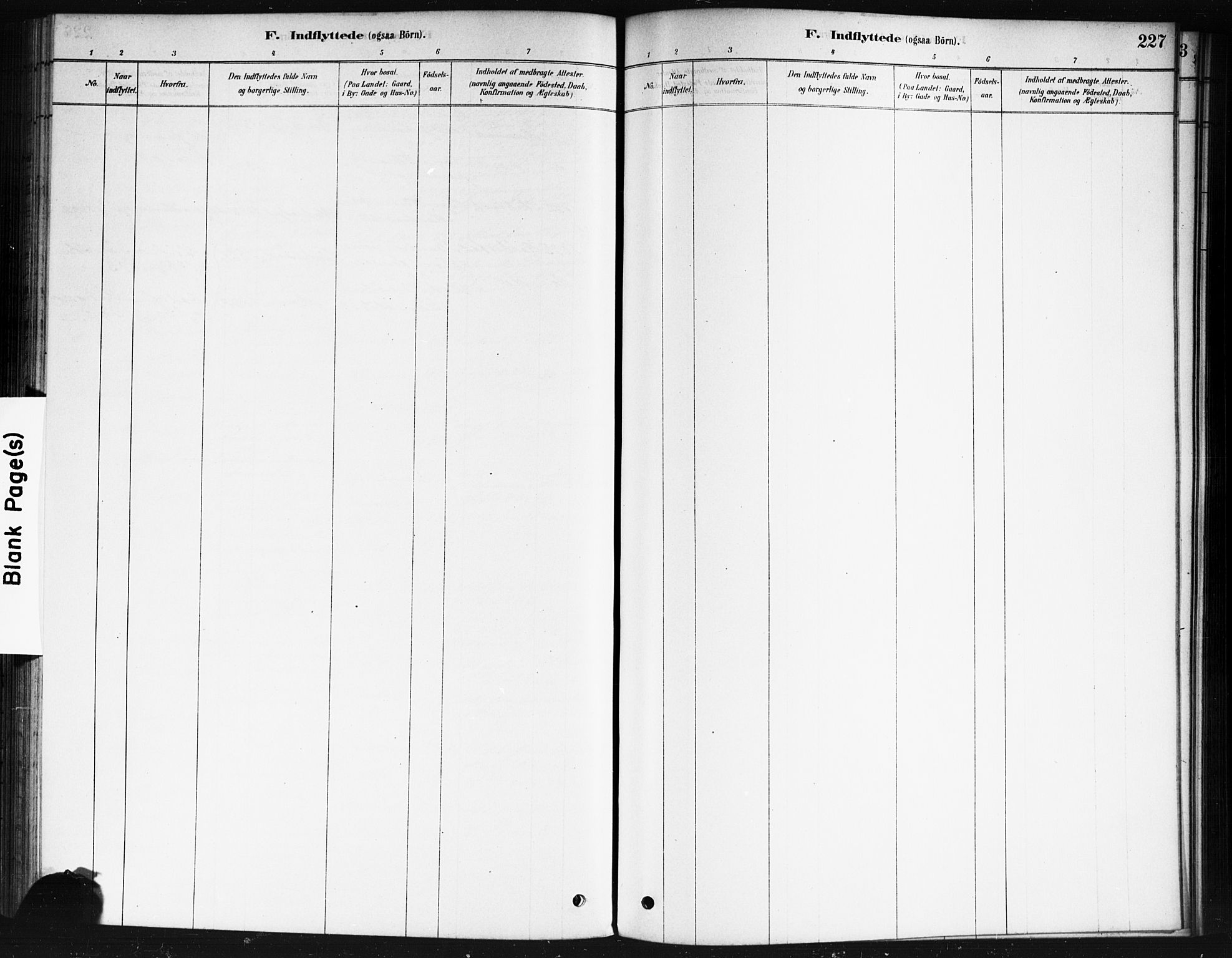 Våler prestekontor Kirkebøker, AV/SAO-A-11083/F/Fb/L0001: Parish register (official) no. II 1, 1878-1896, p. 227