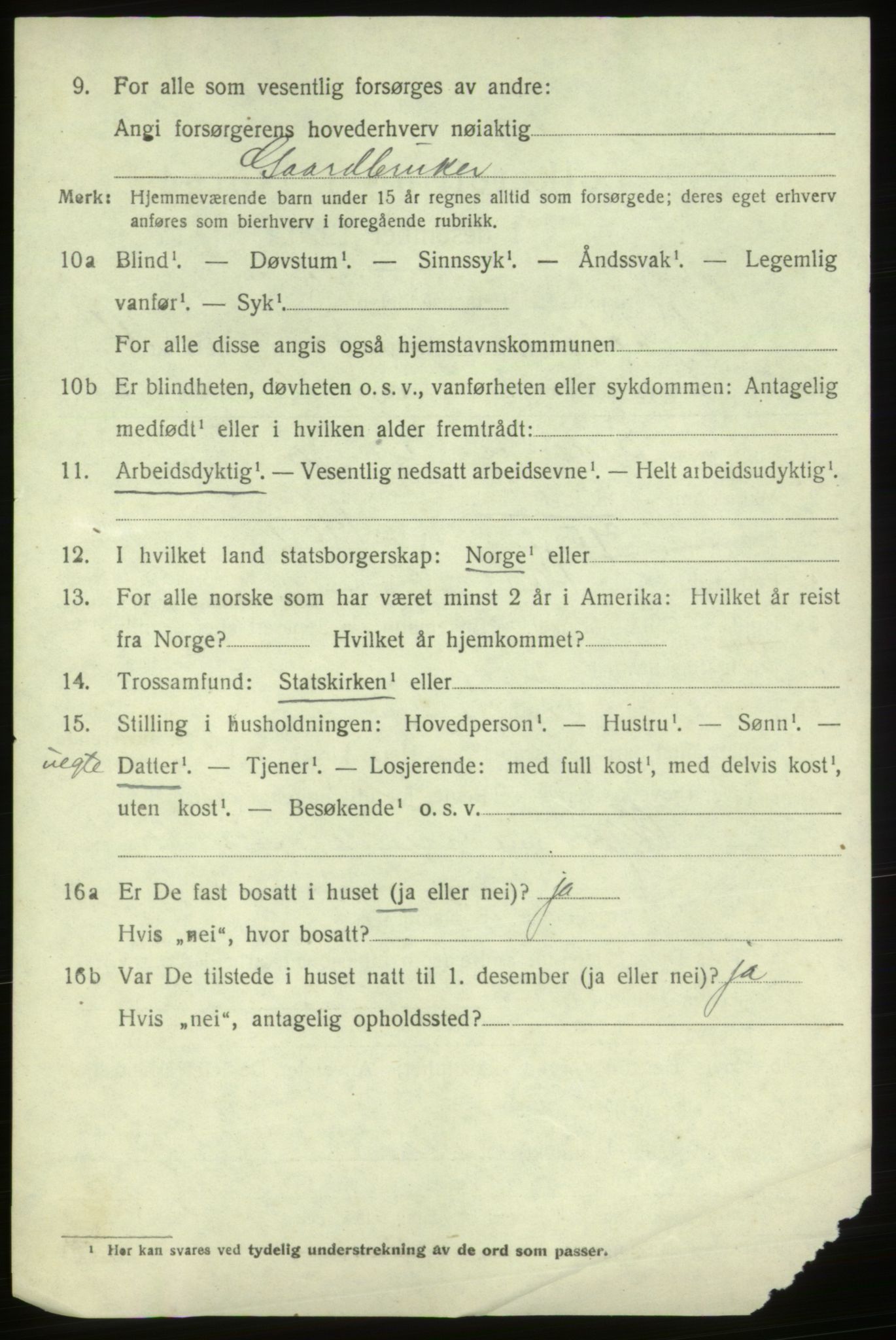 SAB, 1920 census for Vikebygd, 1920, p. 1560