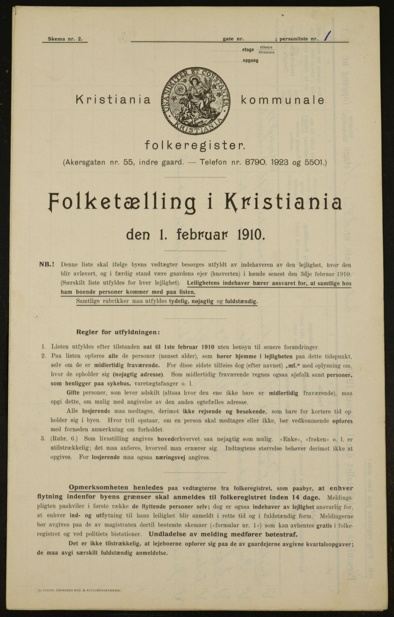 OBA, Municipal Census 1910 for Kristiania, 1910, p. 112537