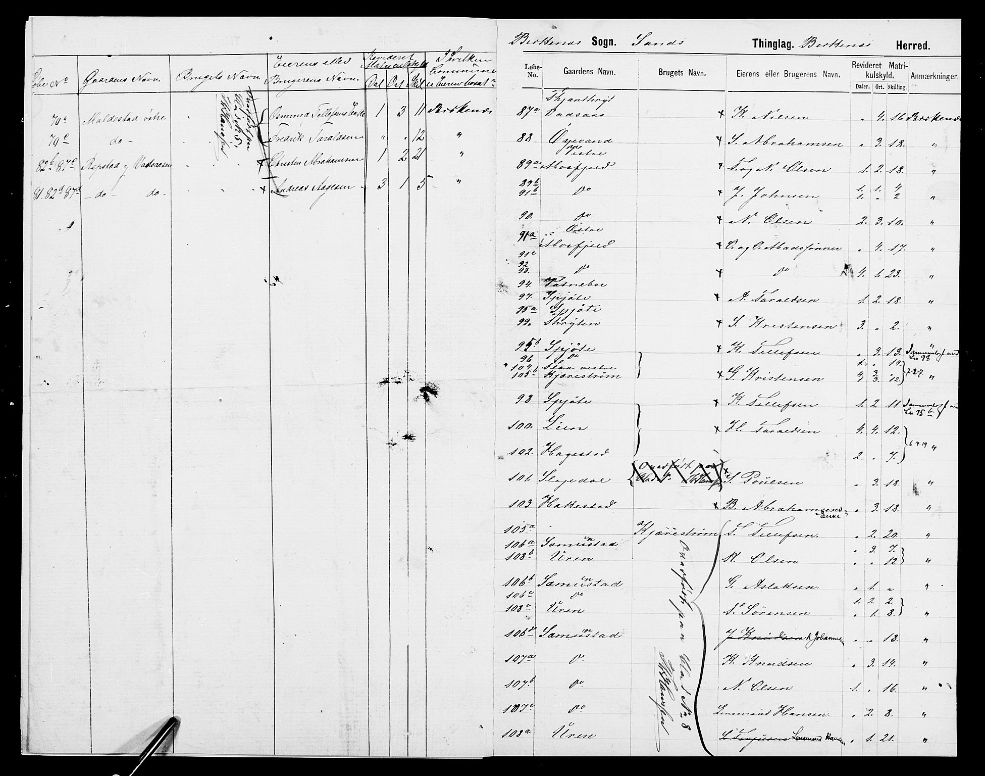 SAK, 1875 census for 1013P Tveit, 1875, p. 35