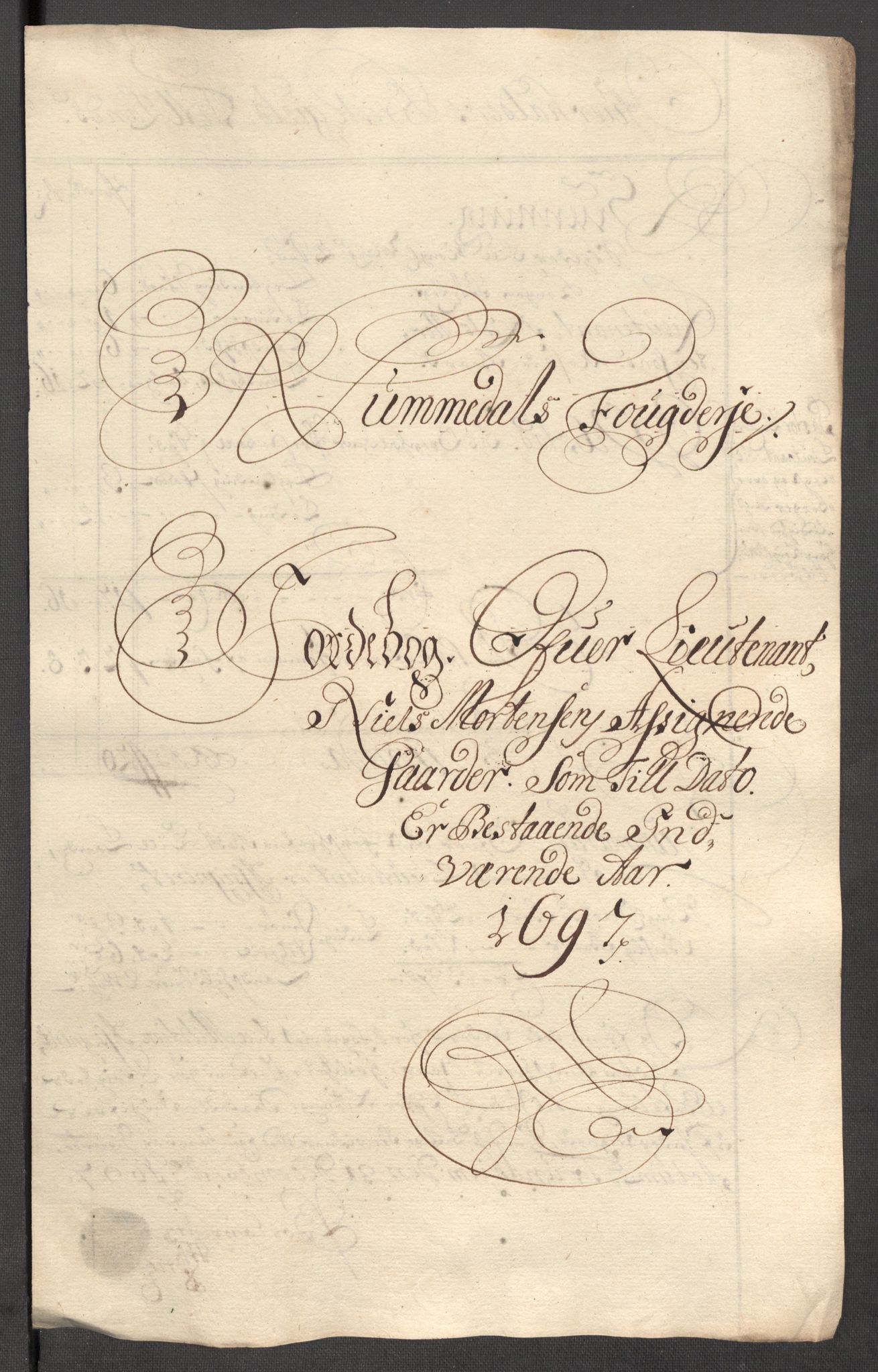 Rentekammeret inntil 1814, Reviderte regnskaper, Fogderegnskap, RA/EA-4092/R64/L4425: Fogderegnskap Namdal, 1696-1698, p. 260