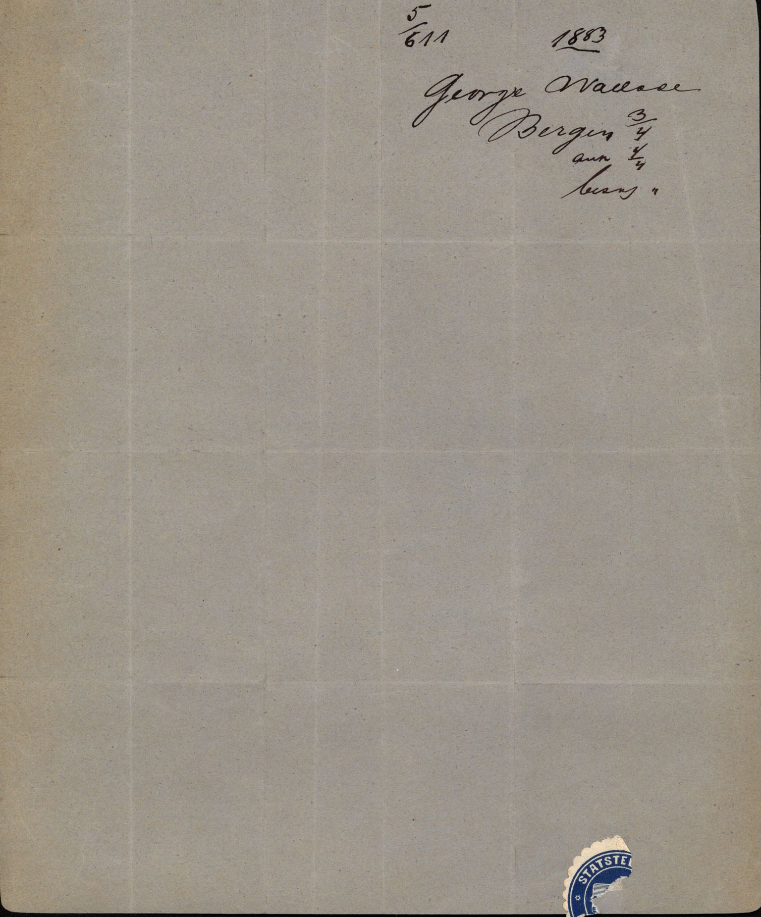 Pa 63 - Østlandske skibsassuranceforening, VEMU/A-1079/G/Ga/L0016/0015: Havaridokumenter / St. Lawrence, Poseidon, Snap, Josephine, Triton, 1883, p. 23