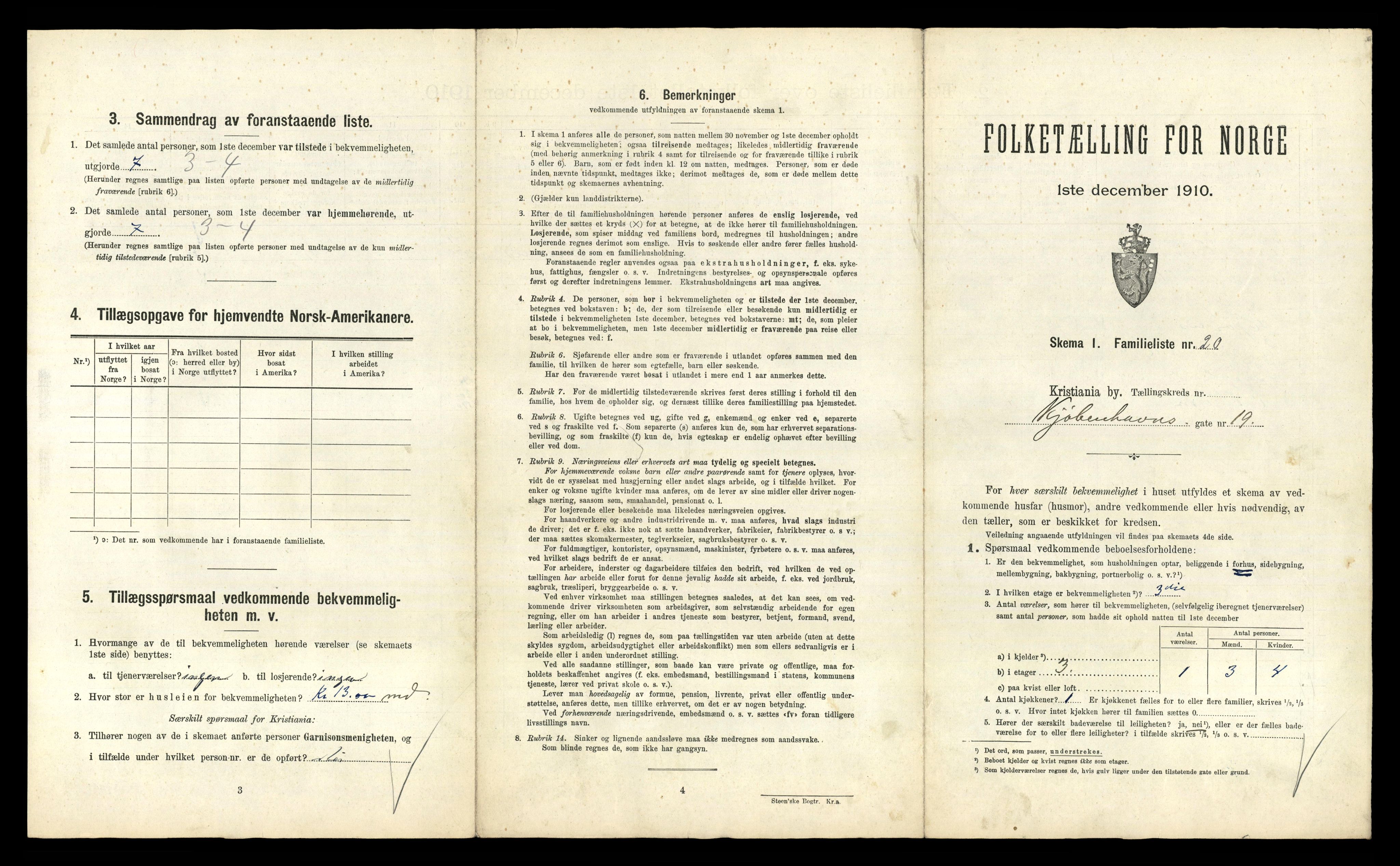 RA, 1910 census for Kristiania, 1910, p. 50395