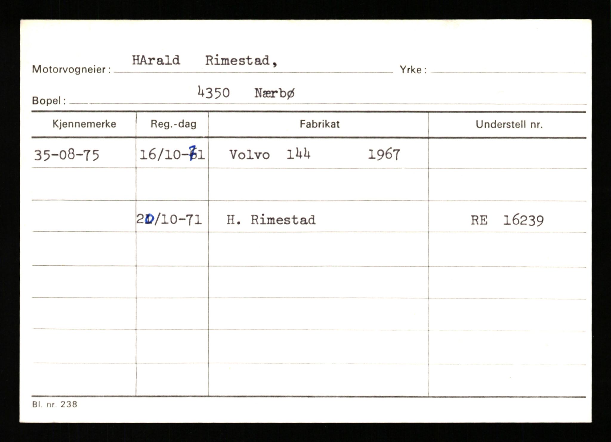 Stavanger trafikkstasjon, AV/SAST-A-101942/0/G/L0011: Registreringsnummer: 240000 - 363477, 1930-1971, p. 2999