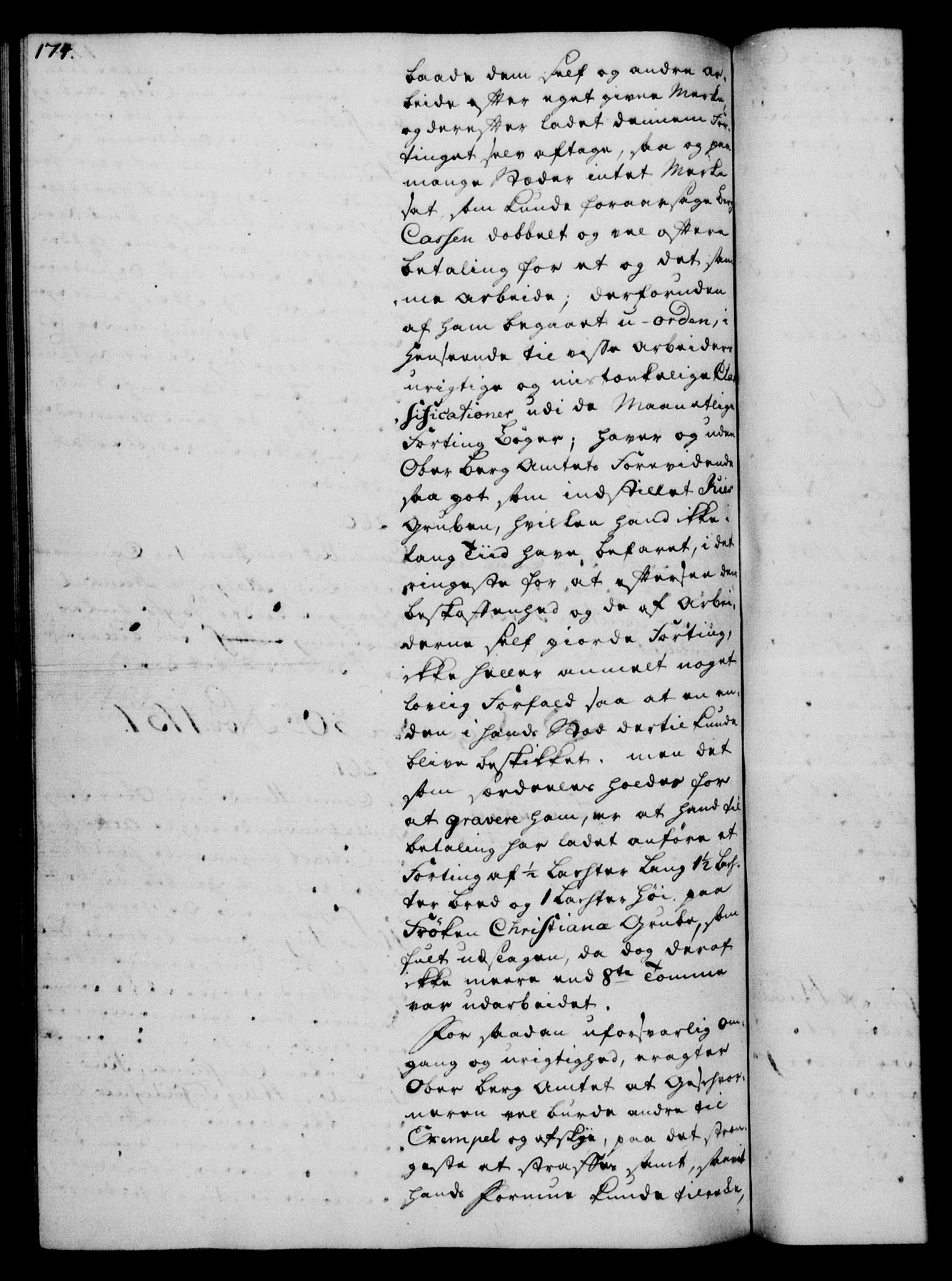 Rentekammeret, Kammerkanselliet, RA/EA-3111/G/Gh/Gha/L0034: Norsk ekstraktmemorialprotokoll (merket RK 53.79), 1756-1759, p. 174