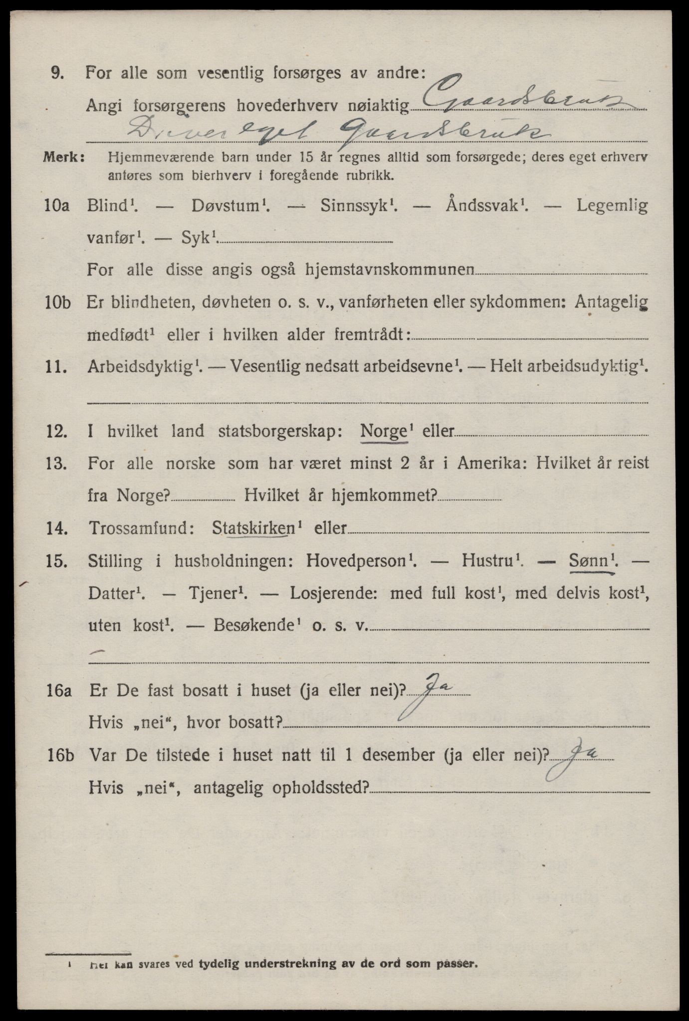 SAST, 1920 census for Hjelmeland, 1920, p. 3374