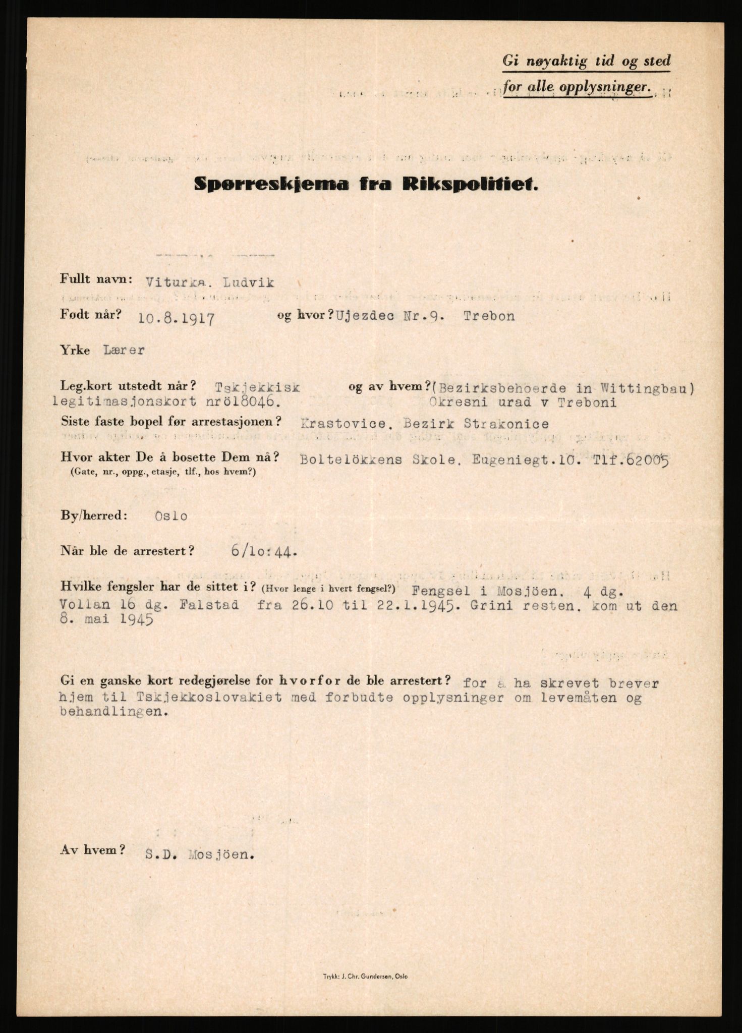 Rikspolitisjefen, AV/RA-S-1560/L/L0019: Utenlandske fanger, 1940-1945, p. 517