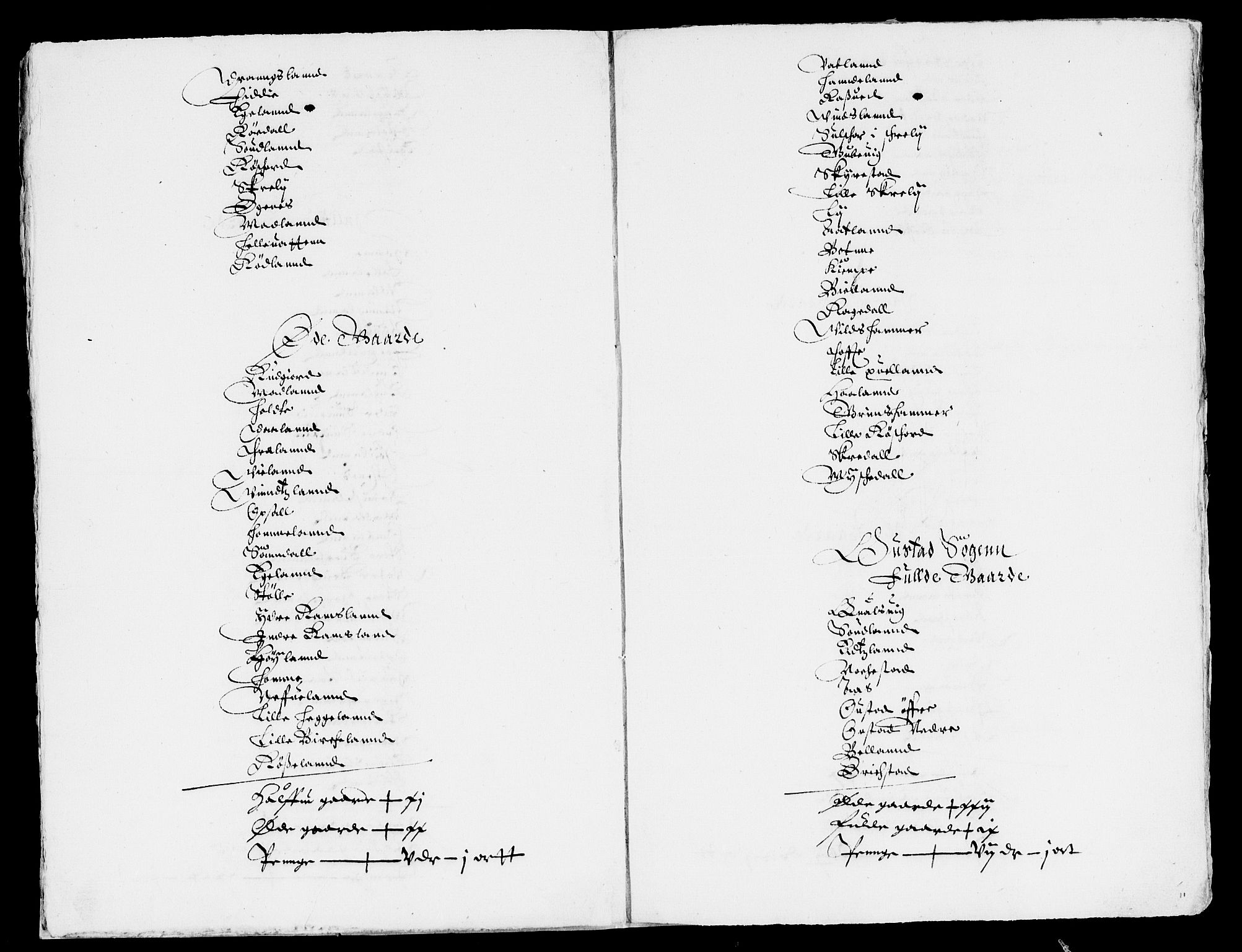 Rentekammeret inntil 1814, Reviderte regnskaper, Lensregnskaper, AV/RA-EA-5023/R/Rb/Rbr/L0010: Lista len, 1628-1636