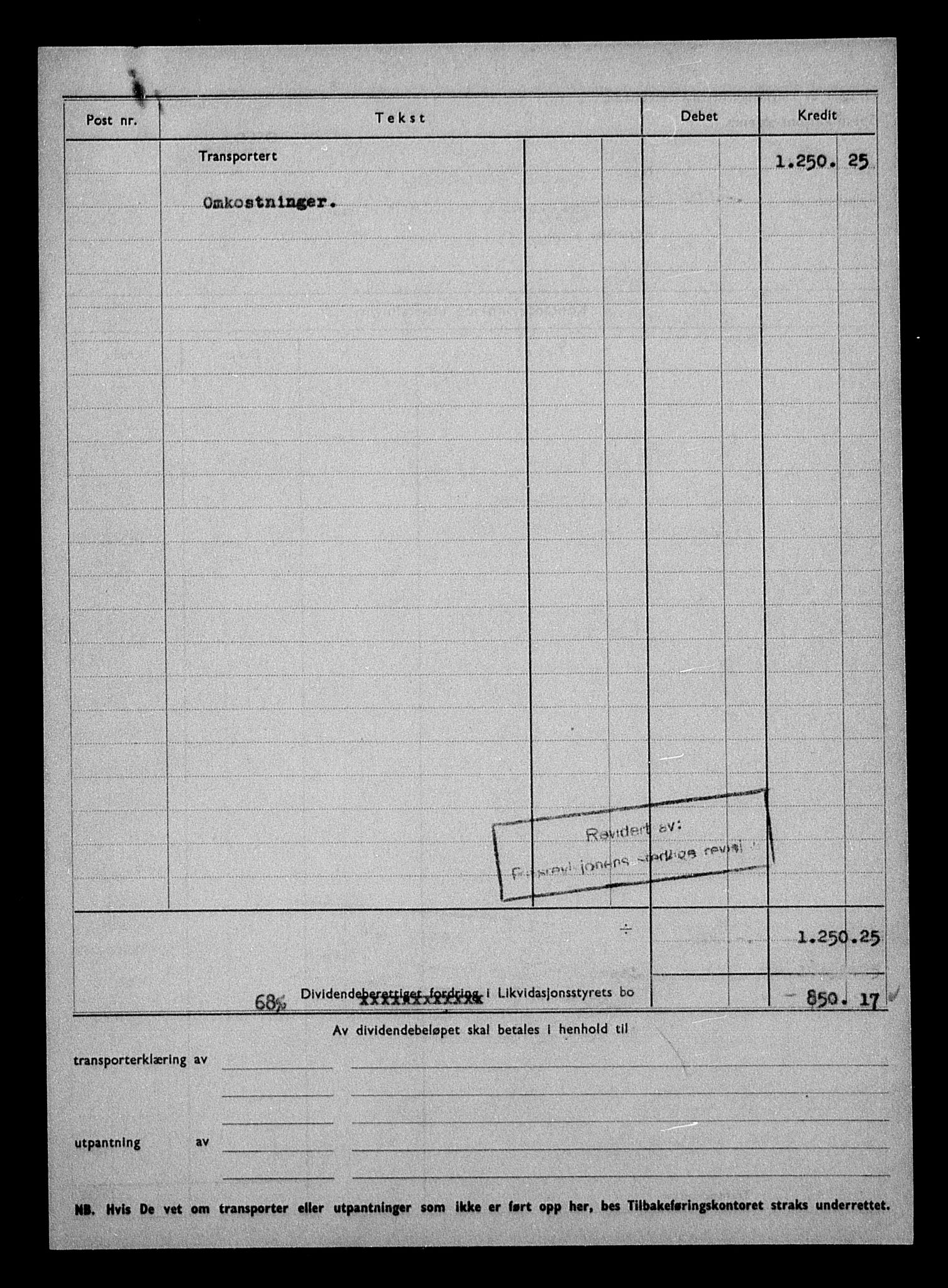 Justisdepartementet, Tilbakeføringskontoret for inndratte formuer, AV/RA-S-1564/H/Hc/Hcc/L0923: --, 1945-1947, p. 570