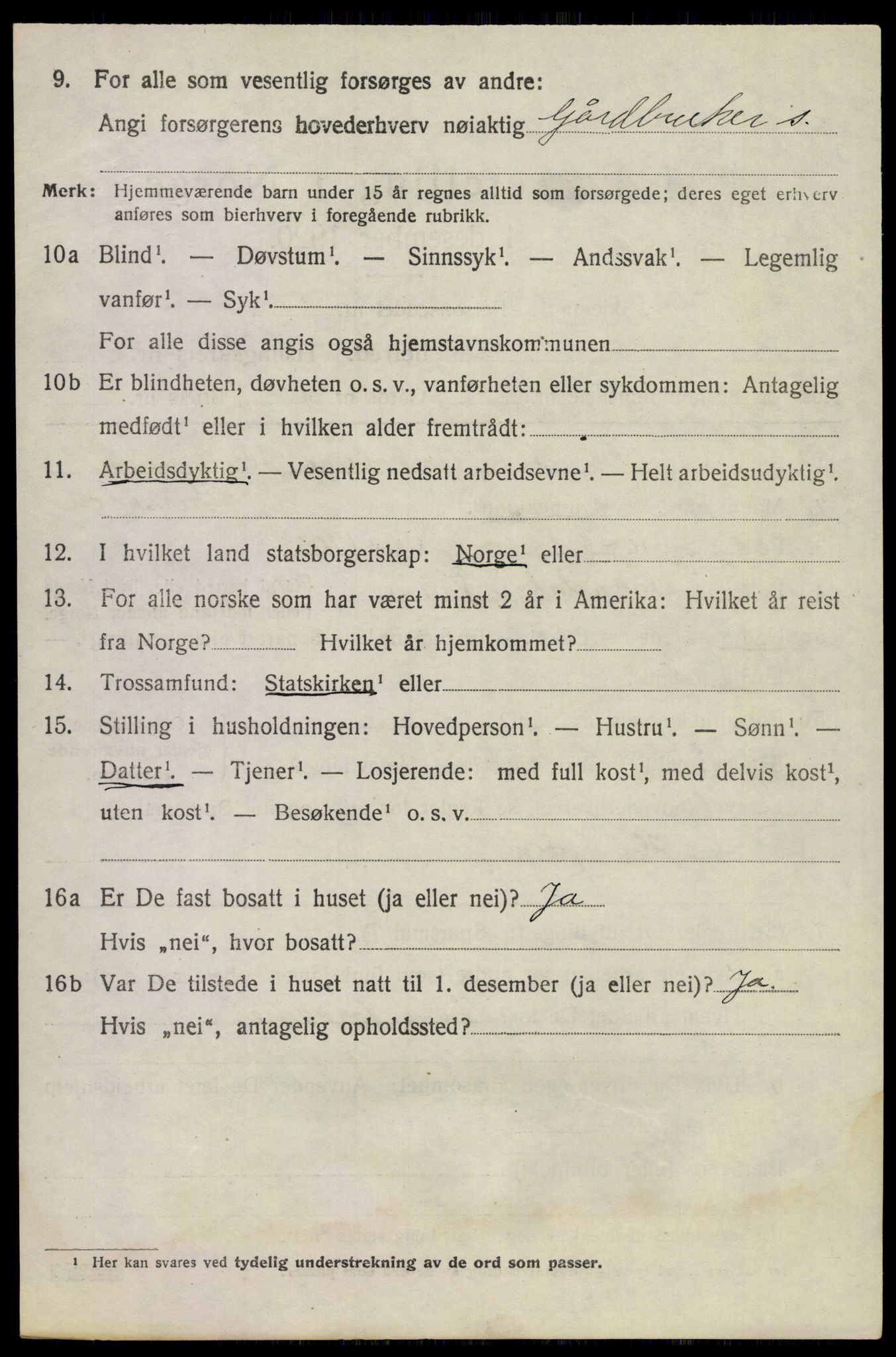 SAKO, 1920 census for Sem, 1920, p. 12978