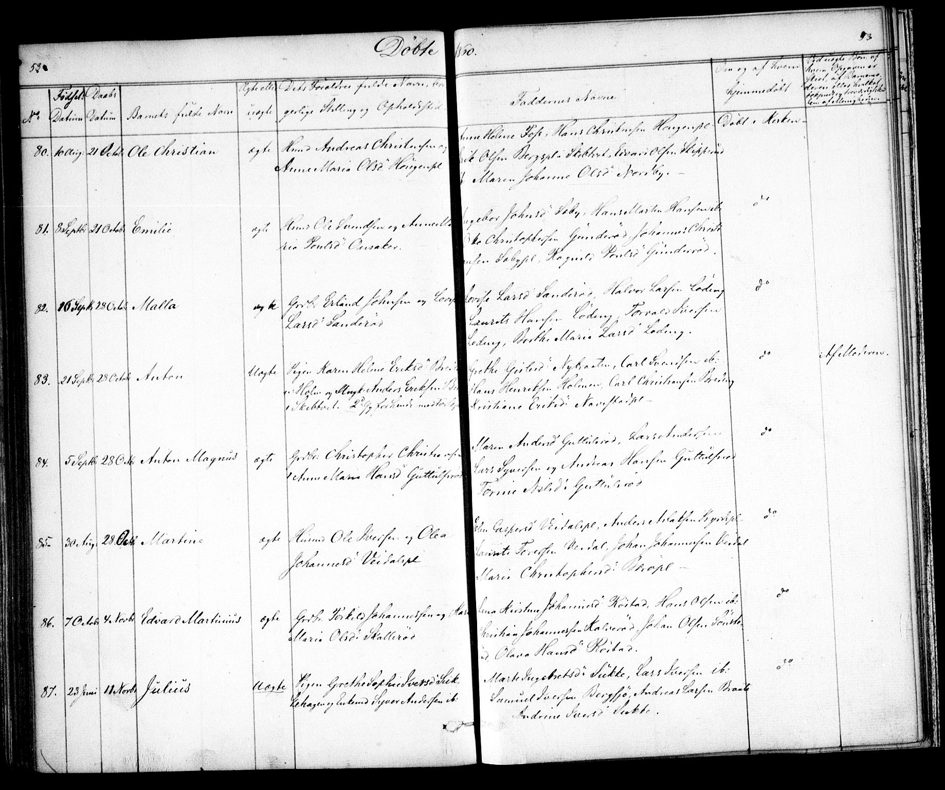 Våler prestekontor Kirkebøker, SAO/A-11083/F/Fa/L0007: Parish register (official) no. I 7, 1856-1861, p. 53