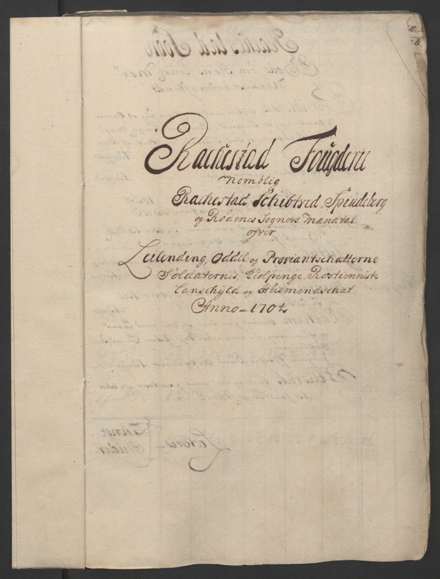 Rentekammeret inntil 1814, Reviderte regnskaper, Fogderegnskap, RA/EA-4092/R07/L0296: Fogderegnskap Rakkestad, Heggen og Frøland, 1704, p. 70