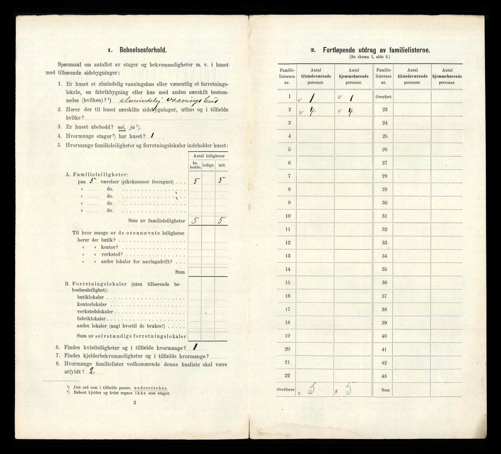 RA, 1910 census for Kristiansand, 1910, p. 739