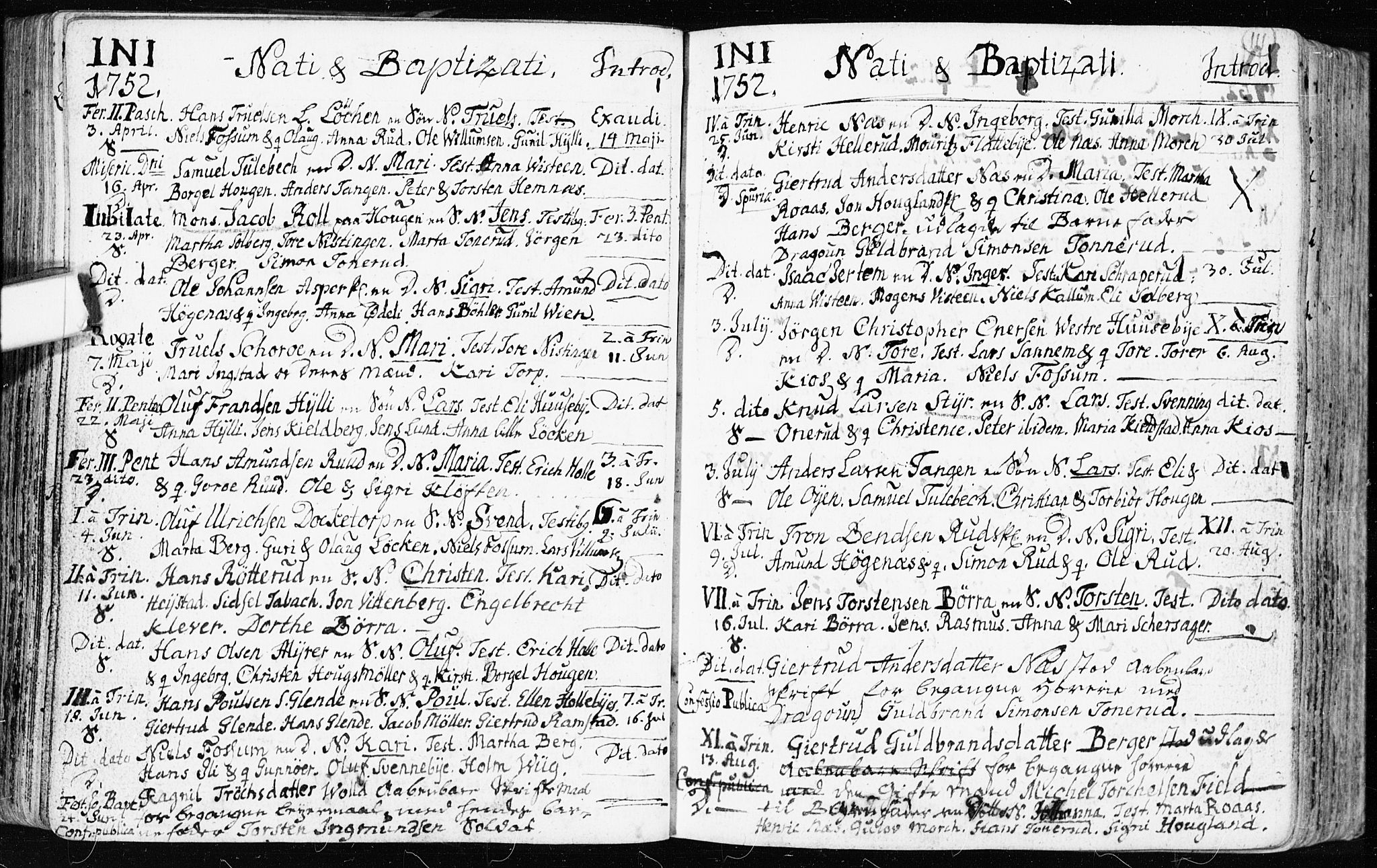 Spydeberg prestekontor Kirkebøker, SAO/A-10924/F/Fa/L0002: Parish register (official) no. I 2, 1739-1780, p. 111
