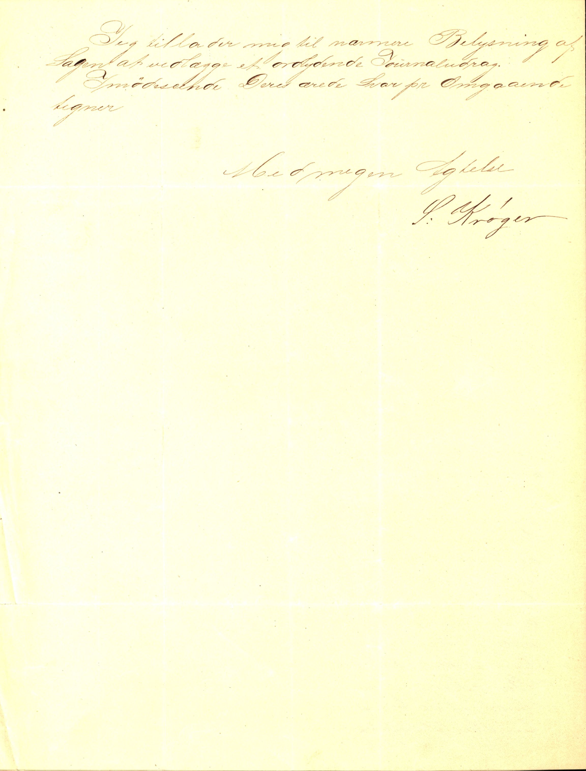 Pa 63 - Østlandske skibsassuranceforening, VEMU/A-1079/G/Ga/L0015/0009: Havaridokumenter / Insulan, Nymph, Argonaut, 1882, p. 4