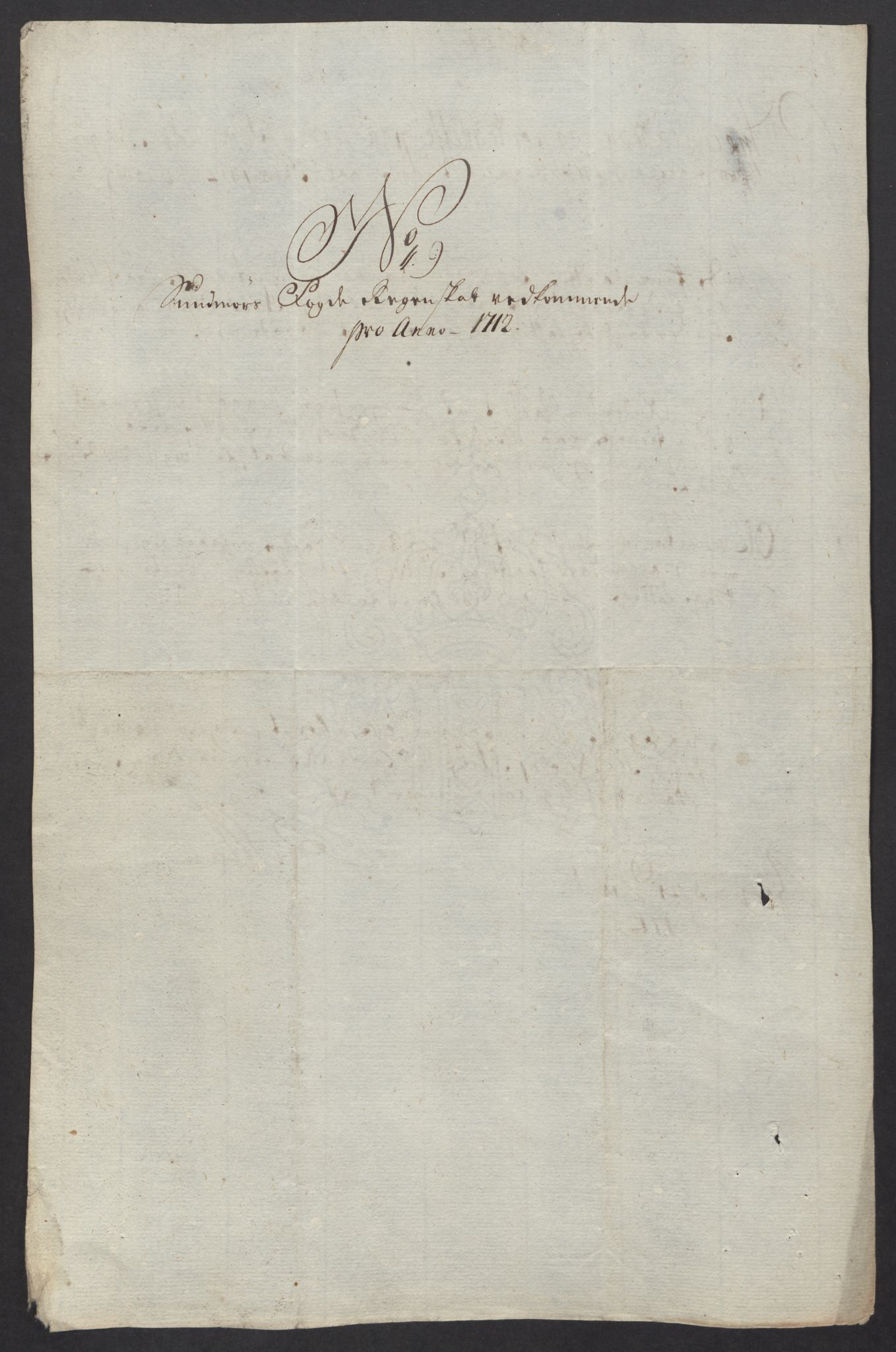 Rentekammeret inntil 1814, Reviderte regnskaper, Fogderegnskap, AV/RA-EA-4092/R54/L3565: Fogderegnskap Sunnmøre, 1712-1713, p. 135