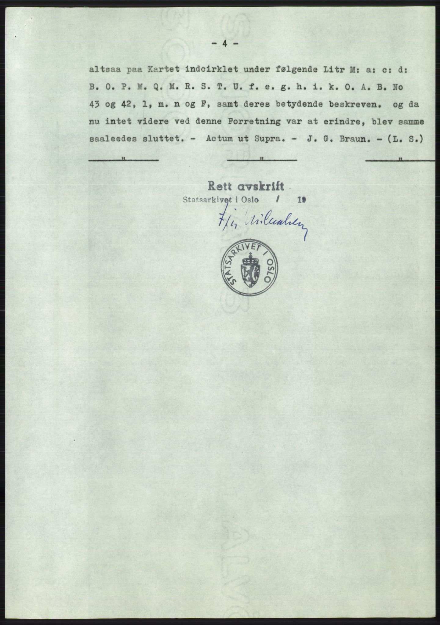 Statsarkivet i Oslo, SAO/A-10621/Z/Zd/L0013: Avskrifter, j.nr 16-1099/1961, 1961, p. 349