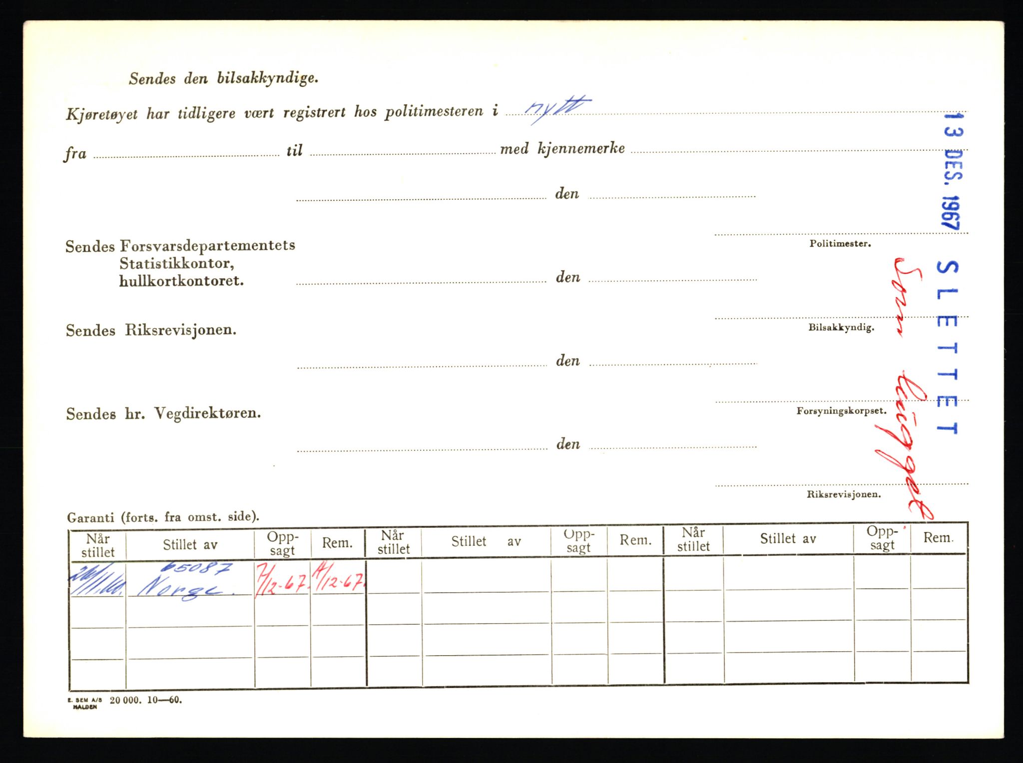 Stavanger trafikkstasjon, AV/SAST-A-101942/0/F/L0053: L-52900 - L-54199, 1930-1971, p. 152