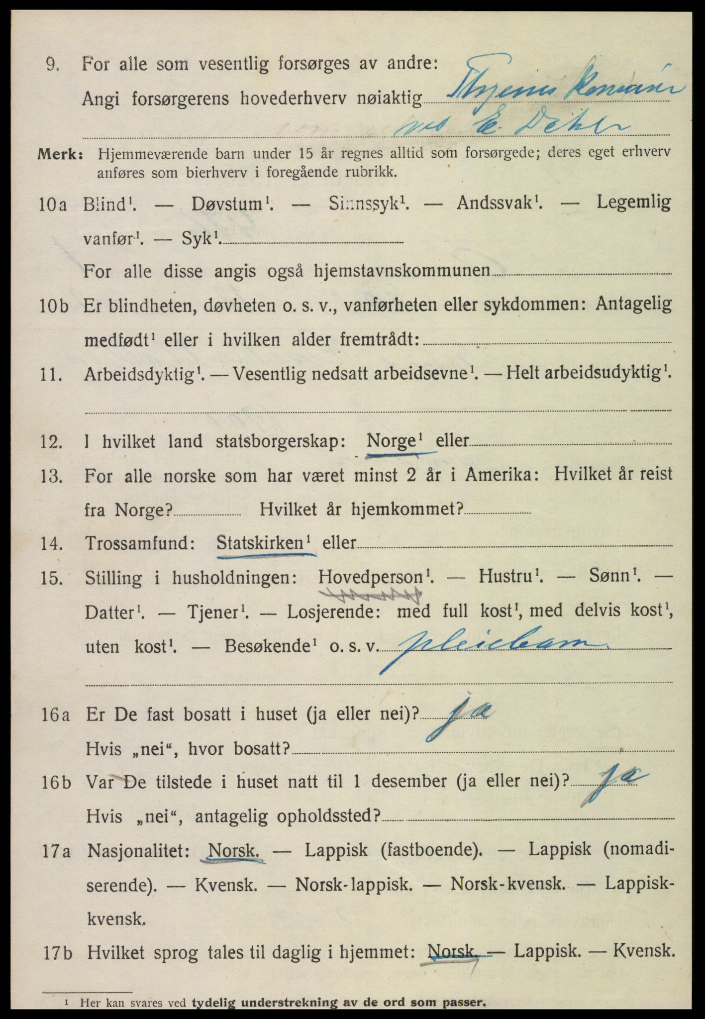SAT, 1920 census for Åsen, 1920, p. 1691