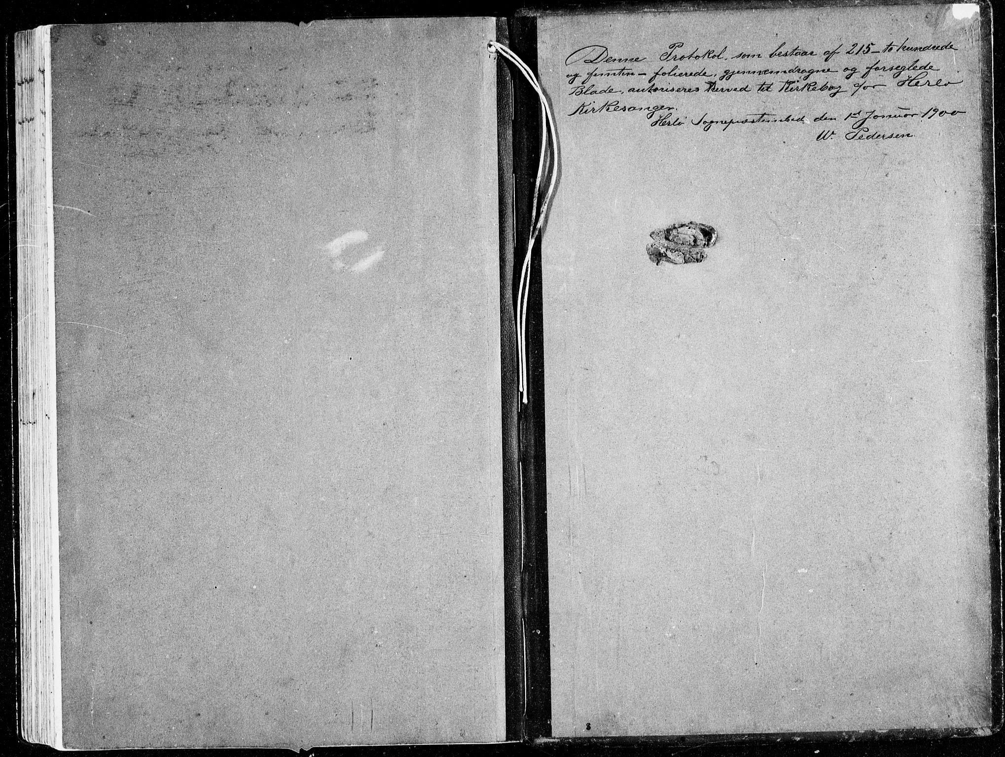 Herdla Sokneprestembete, AV/SAB-A-75701/H/Hab: Parish register (copy) no. C 1, 1900-1913