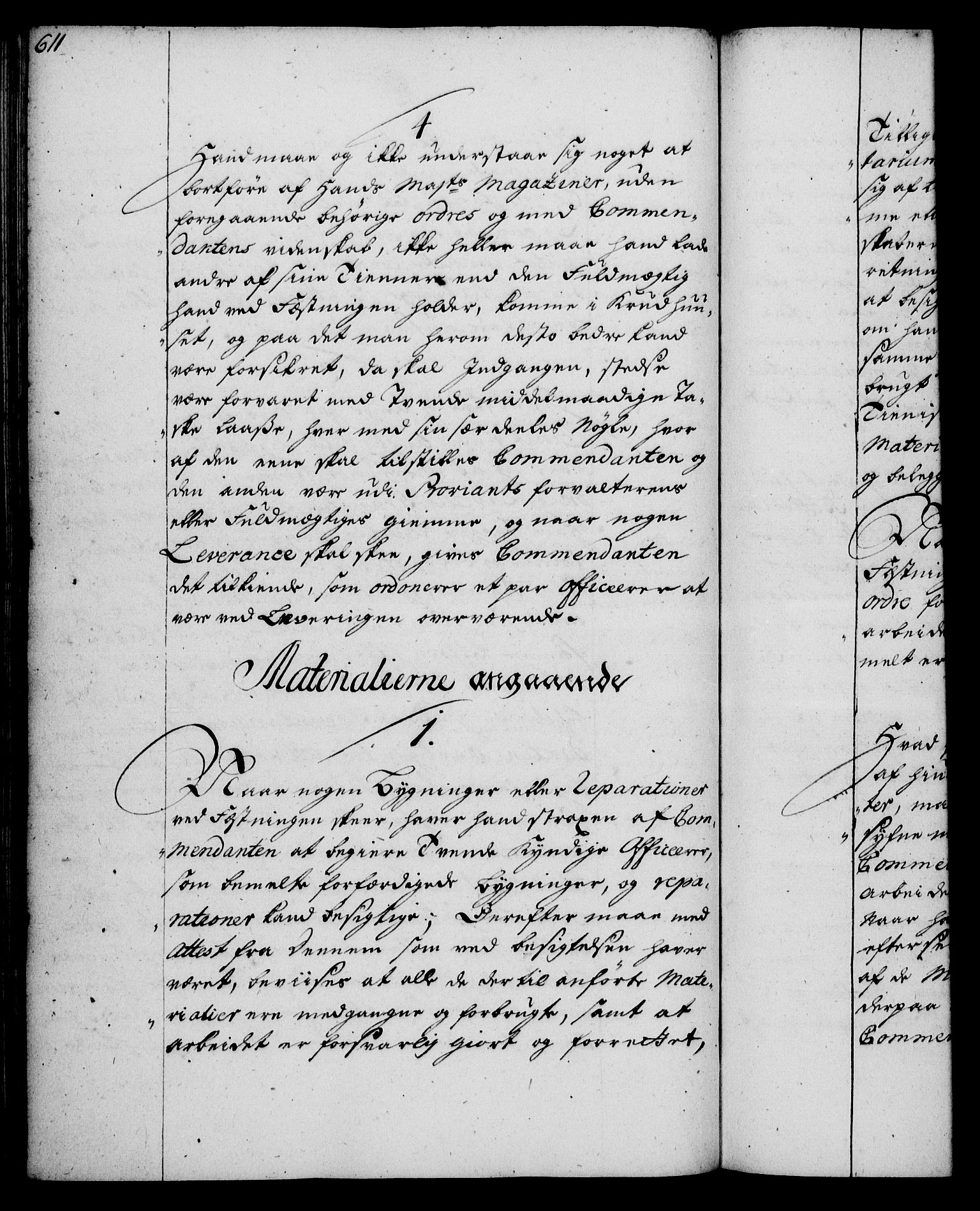 Rentekammeret, Kammerkanselliet, RA/EA-3111/G/Gg/Ggi/L0002: Norsk instruksjonsprotokoll med register (merket RK 53.35), 1729-1751, p. 611